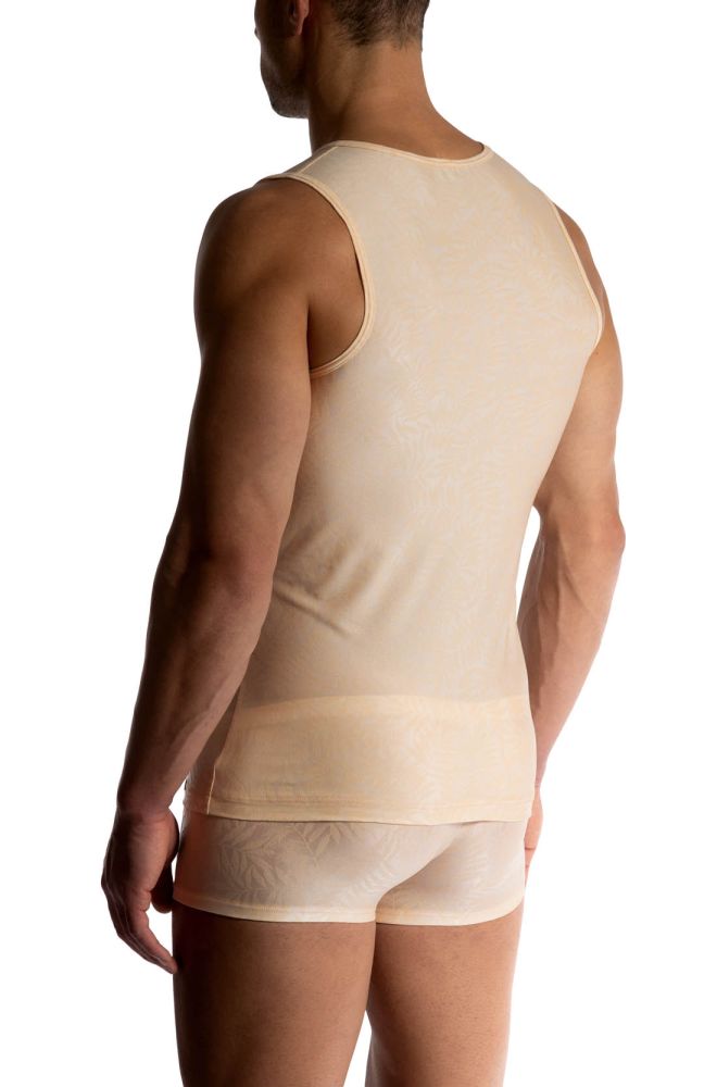 Tank Top M2513 – hautfarbenes Herren-Tanktop im Nude-Look - MANSTORE - Shop Deutschland Noodosz