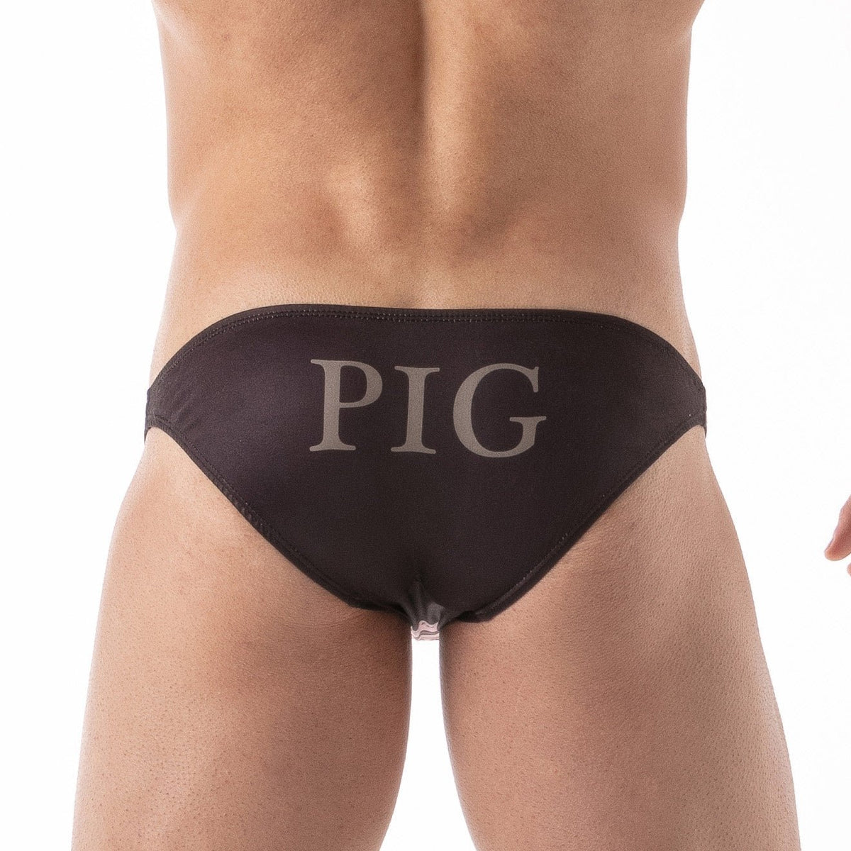 ID Bikini-Slips – Pig Black-1