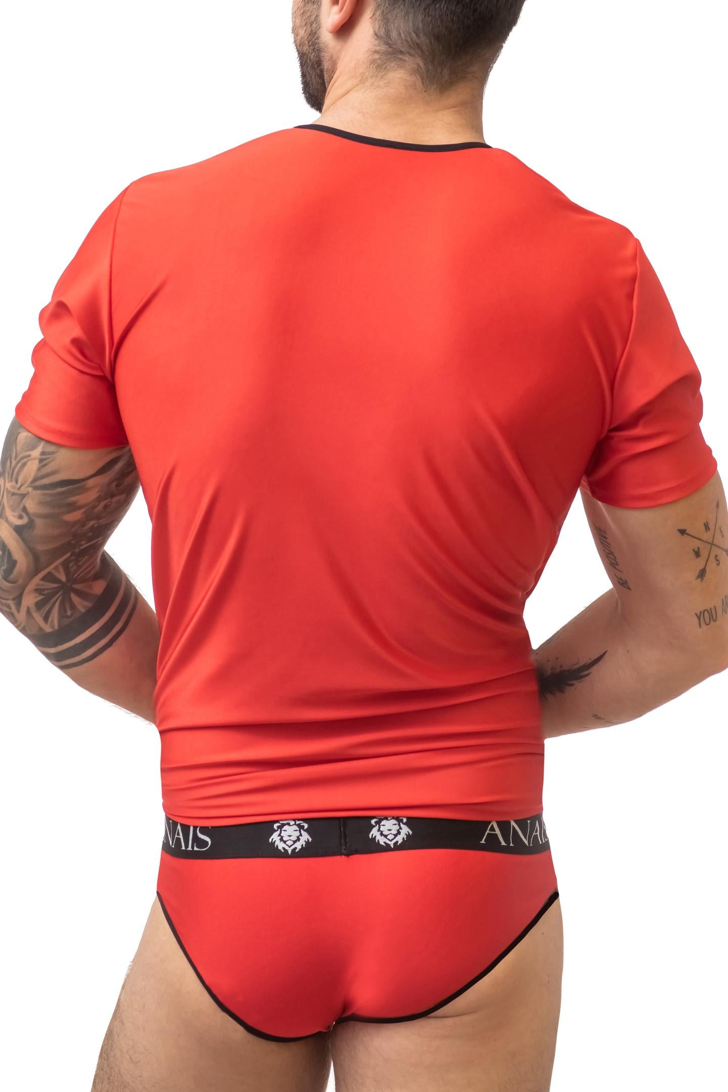 Herren T-Shirt 053508 rot - 3XL - Anais for Men - Shop Deutschland Noodosz