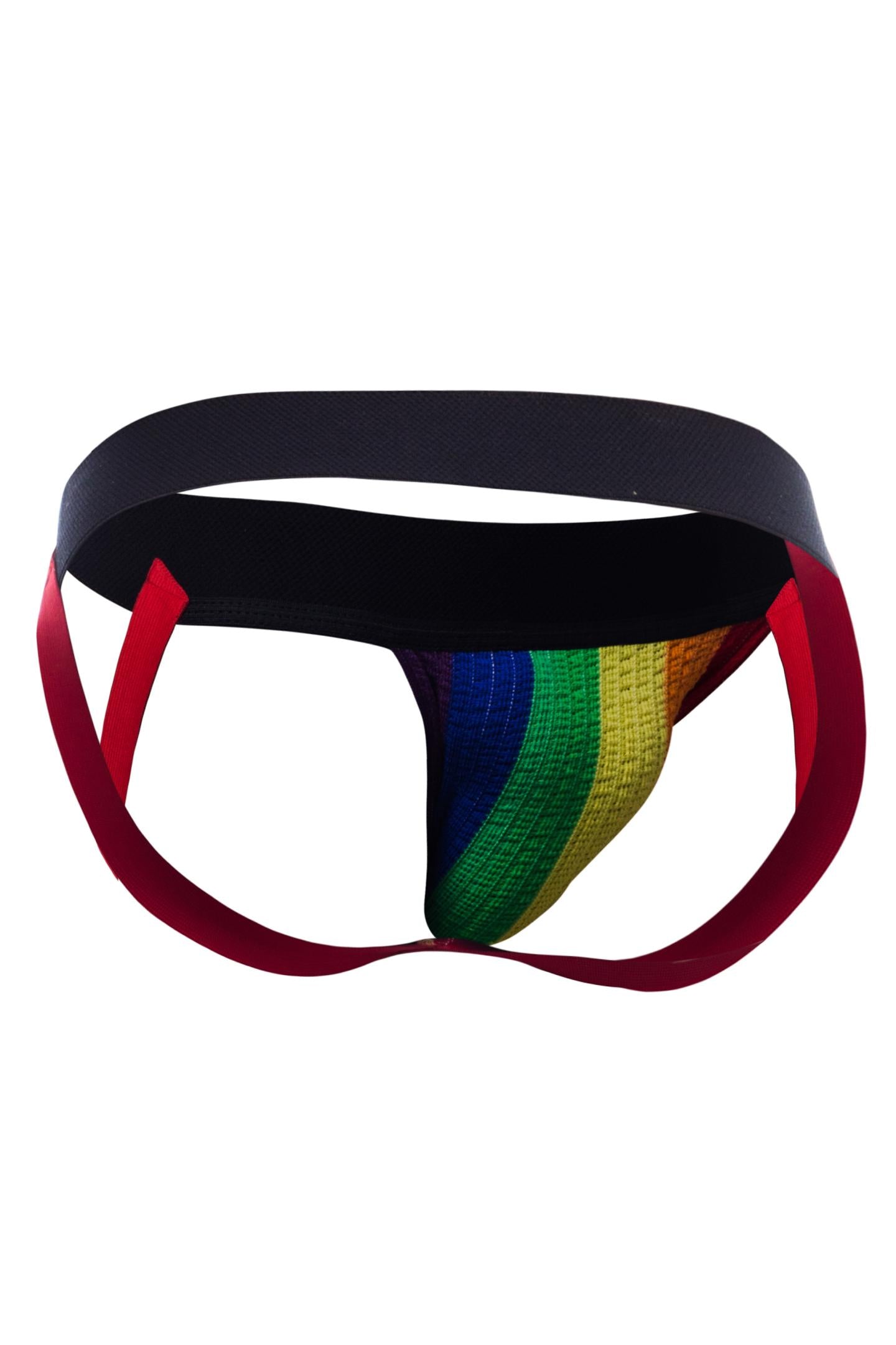bunter Stripe-Pride Jockstrap - XL-1