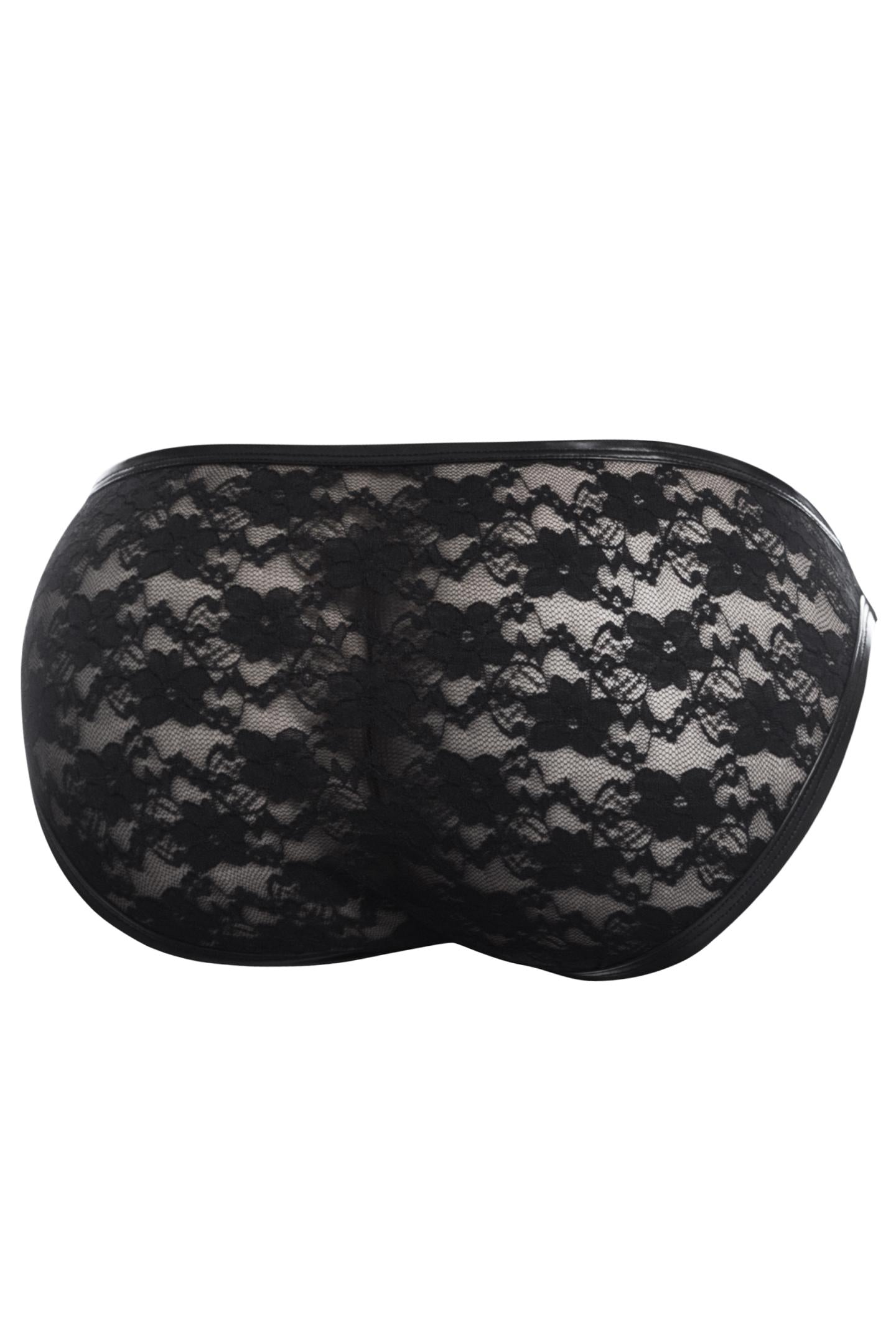 schwarzer Bikini Bulge Slip L4CE01 - XL-1