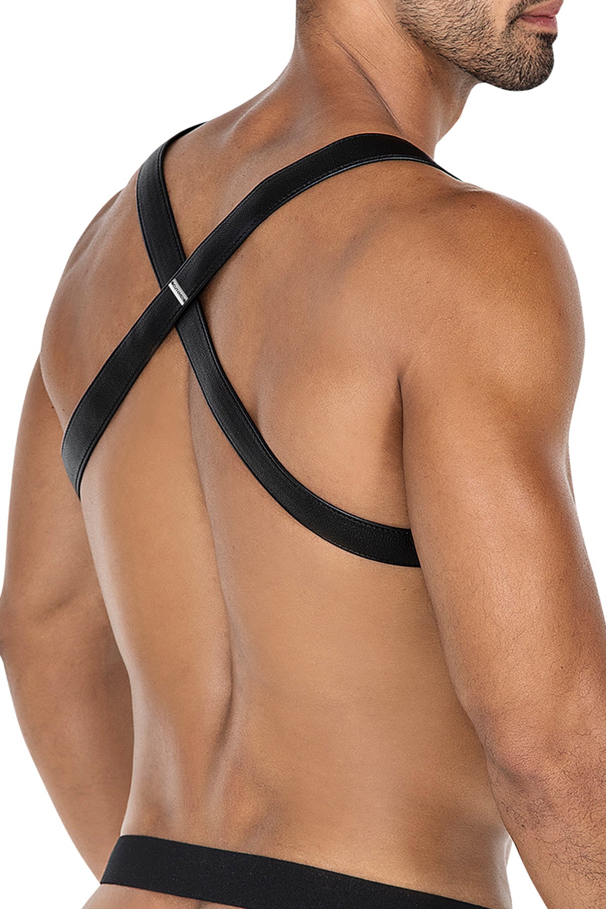 schwarz/blauer Brust-Harness 06 - OS-1