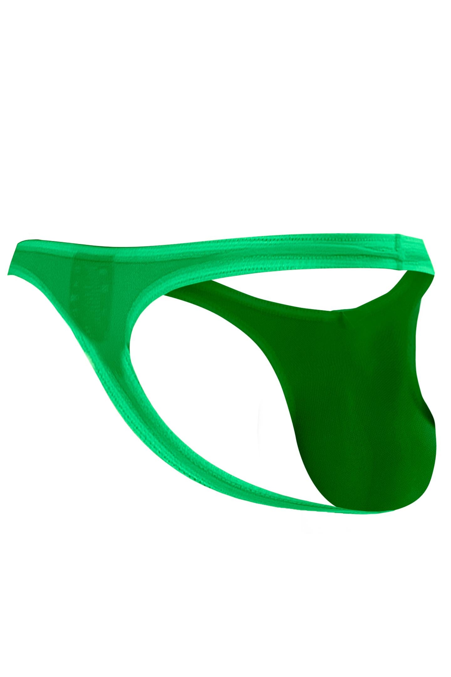 grüner Bulge Plus String Netz C4MSPXBUL04 GLOW - XL-1