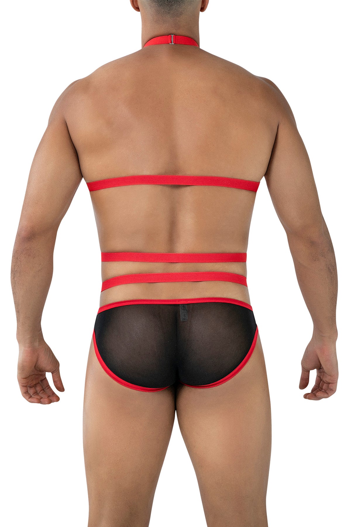 schwarz/roter Body-Harness RAV114 - XL-3