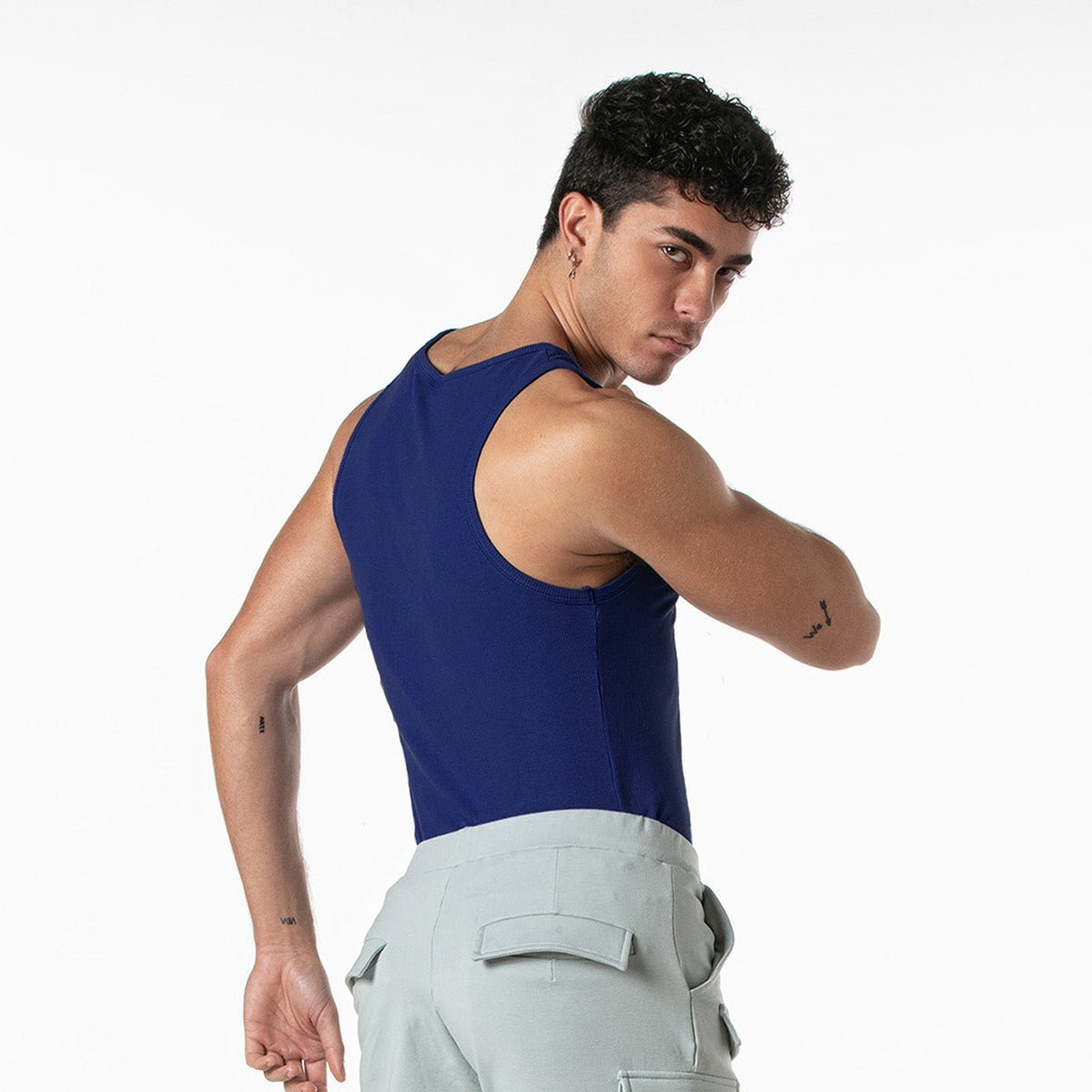 Candy Tanktop Blau-1
