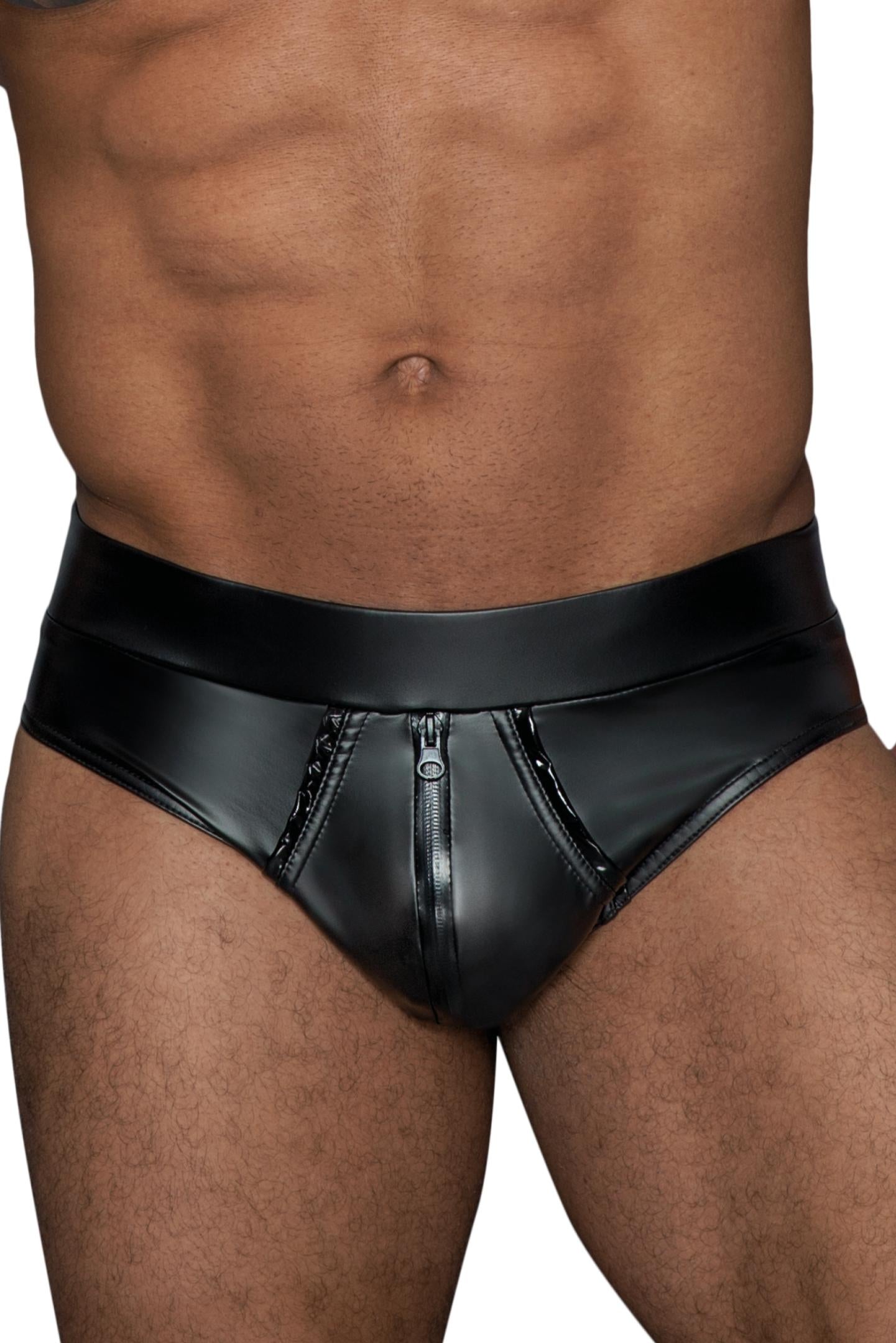 Shorts mit Reißverschluss H065 - 2XL - Noir Handmade Men - Shop Deutschland Noodosz