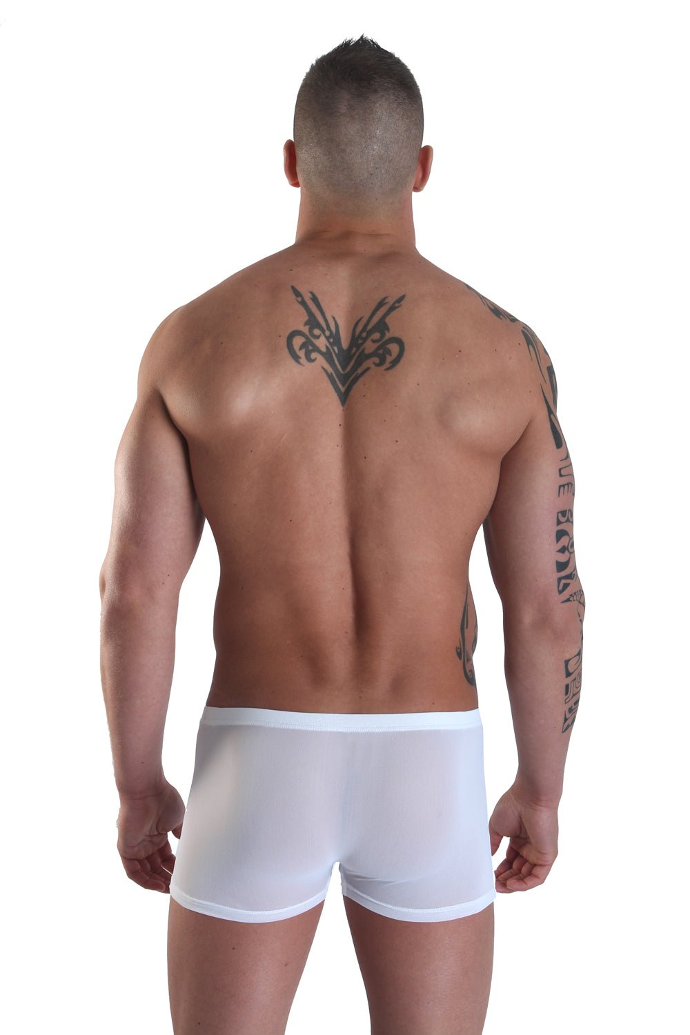 weißer Herren Boxer Open Heart S von Look Me - LOOK ME - Shop Deutschland Noodosz