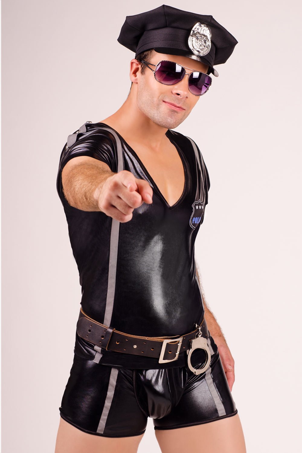 schwarzes Hemd-Boxer-Set MC/9045 XXL/XXXL von Andalea-1