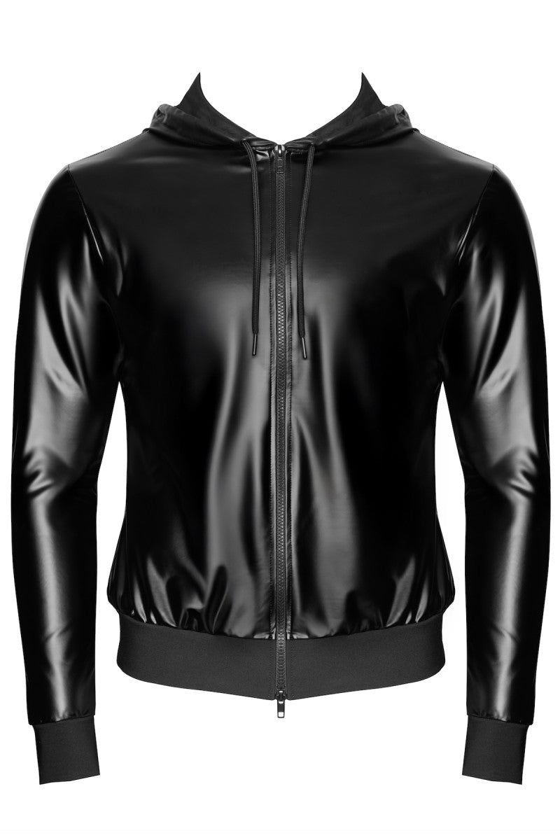 Herren Kapuzen Jacke H086 - 3XL - Noir Handmade Men - Shop Deutschland Noodosz