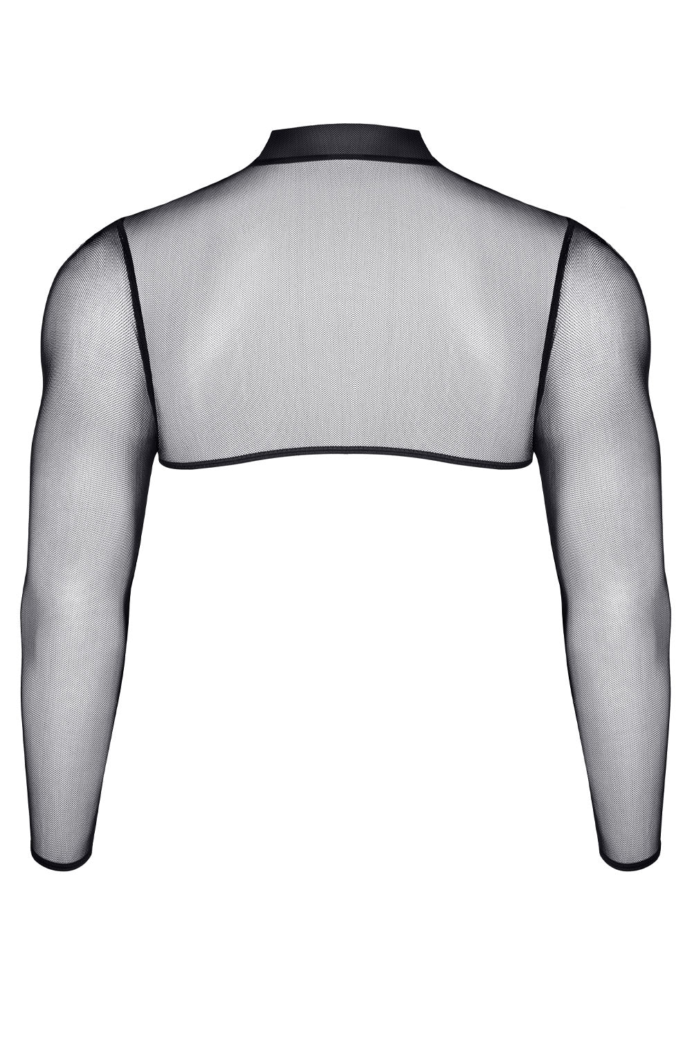 Crop Top REGaspar001 schwarz - 2XL - Regnes Fetish Planet - Shop Deutschland Noodosz