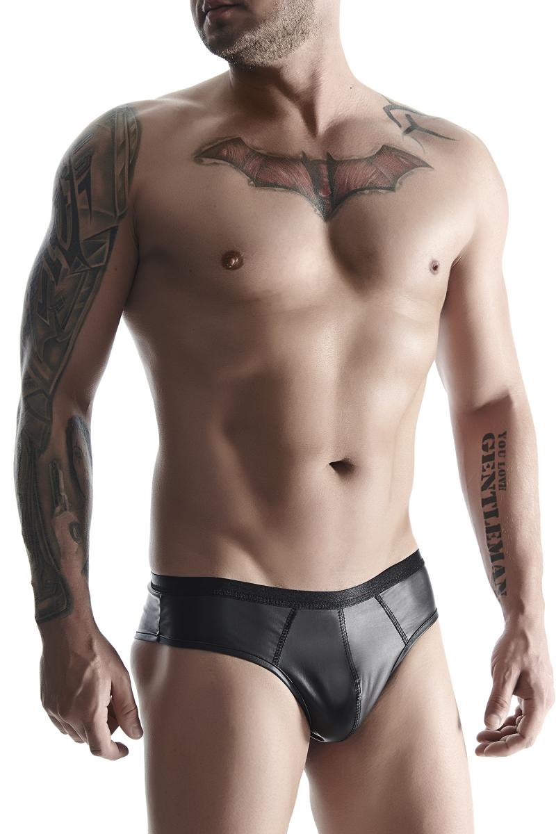 Slip BRI003 schwarz - XXL - Regnes Fetish Planet - Shop Deutschland Noodosz