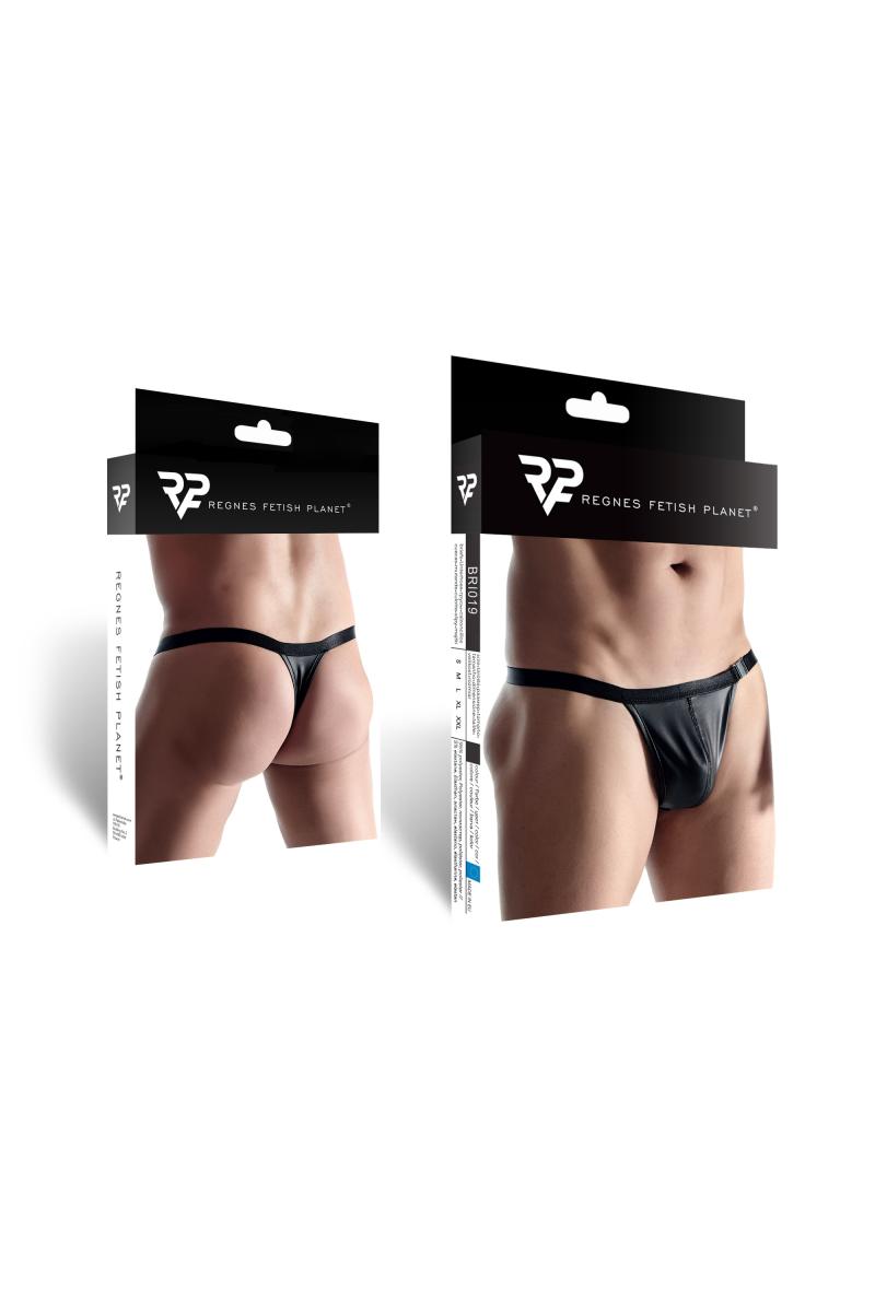 String BRI019 schwarz - XXL - Regnes Fetish Planet - Shop Deutschland Noodosz