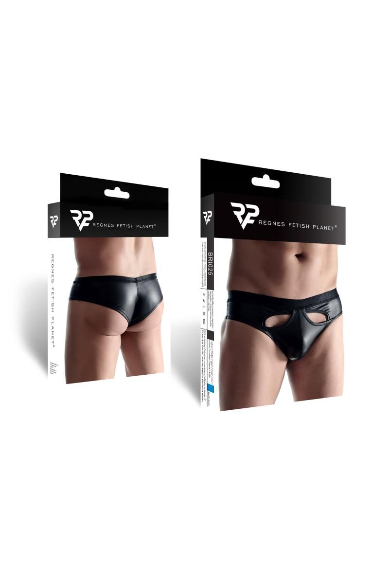 Slip BRI025 schwarz - XXL - Regnes Fetish Planet - Shop Deutschland Noodosz