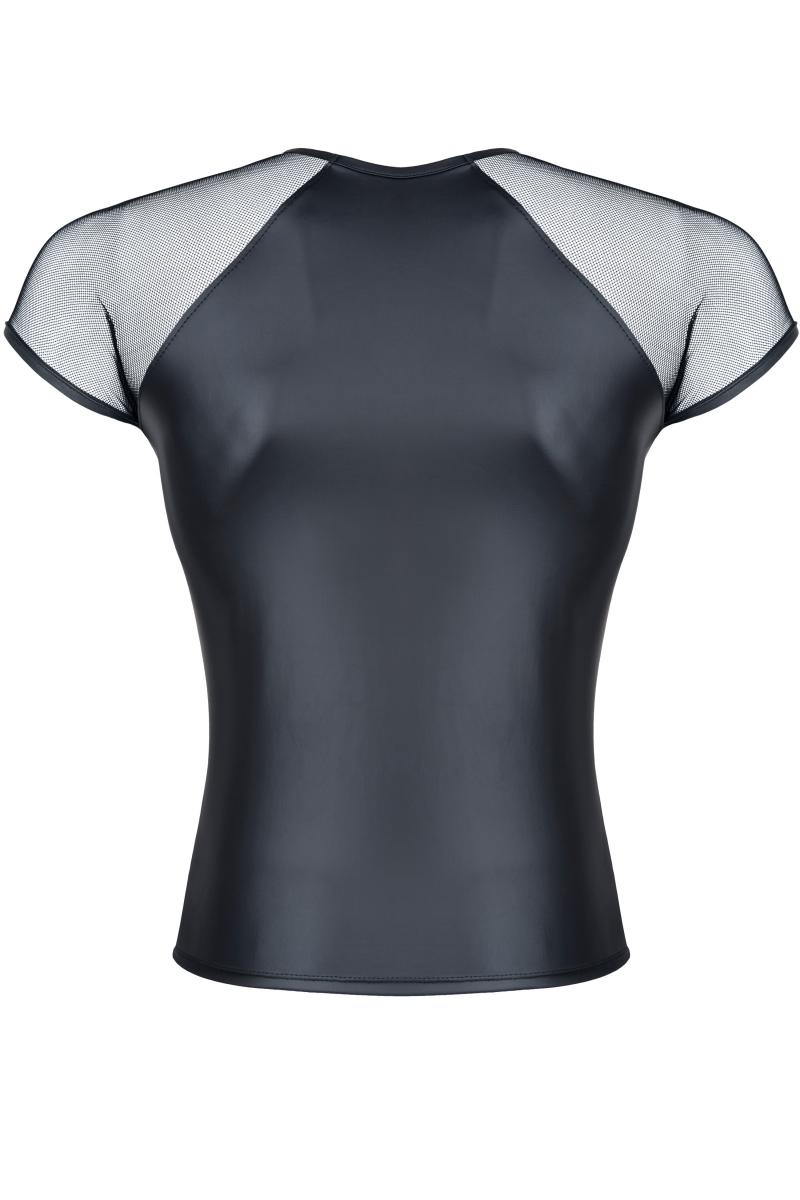 T-Shirt TSH017 schwarz - XXL - Regnes Fetish Planet - Shop Deutschland Noodosz