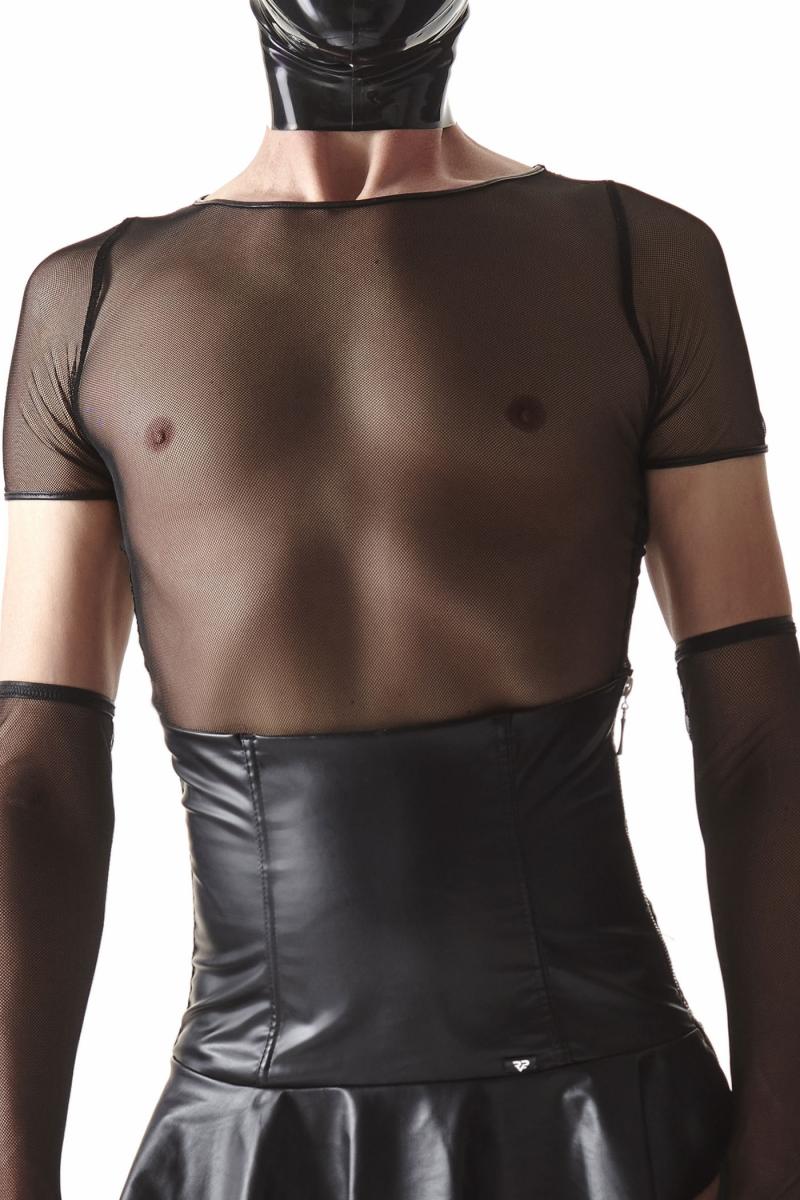 T-Shirt CRD008 schwarz Crossdresser - L - Regnes Fetish Planet - Shop Deutschland Noodosz