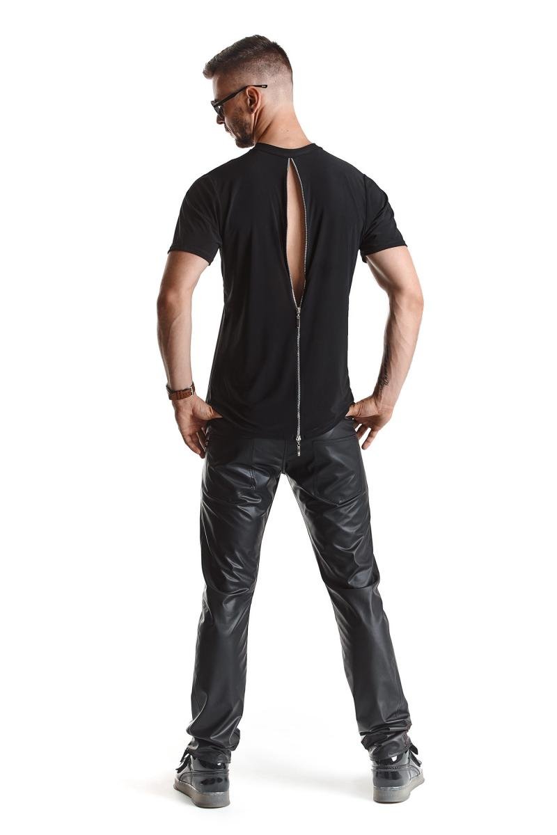 Herren T-Shirt RMRiccardo001 schwarz - XXL - Regnes Fetish Planet - Shop Deutschland Noodosz