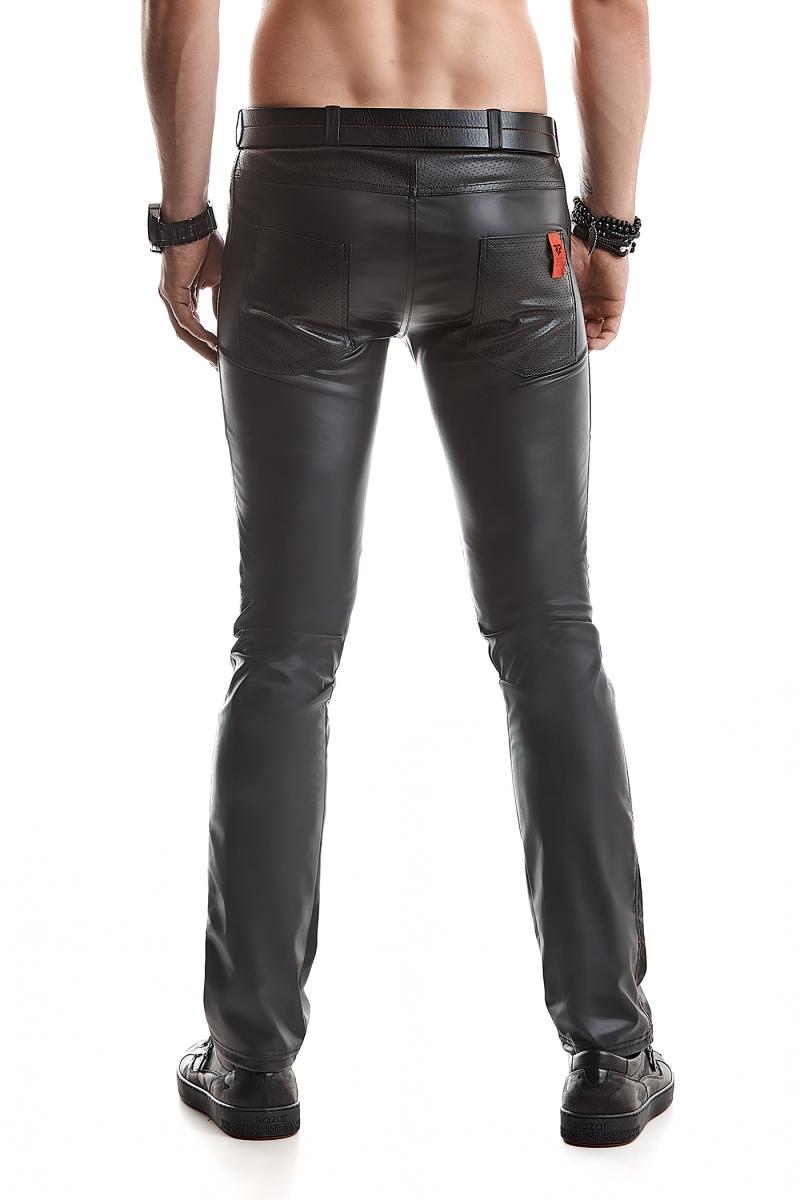 lange Herren Hose RMVincenzo001 schwarz - 2XL - Regnes Fetish Planet - Shop Deutschland Noodosz