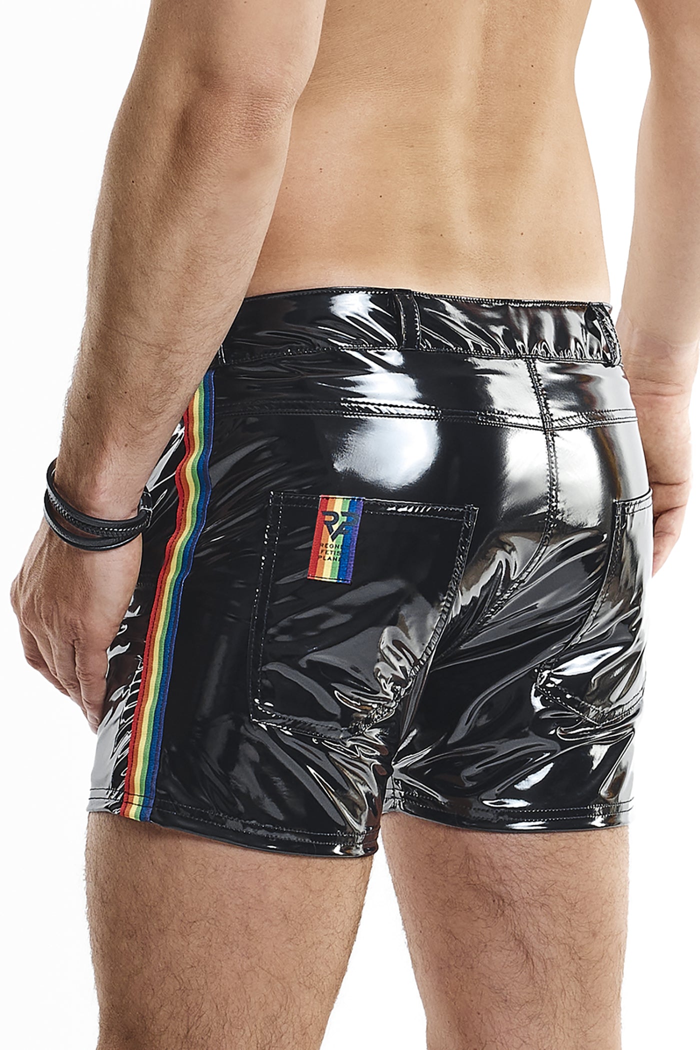 Herren Shorts RMFelicianoRBW schwarz - 2XL - Regnes Fetish Planet - Shop Deutschland Noodosz