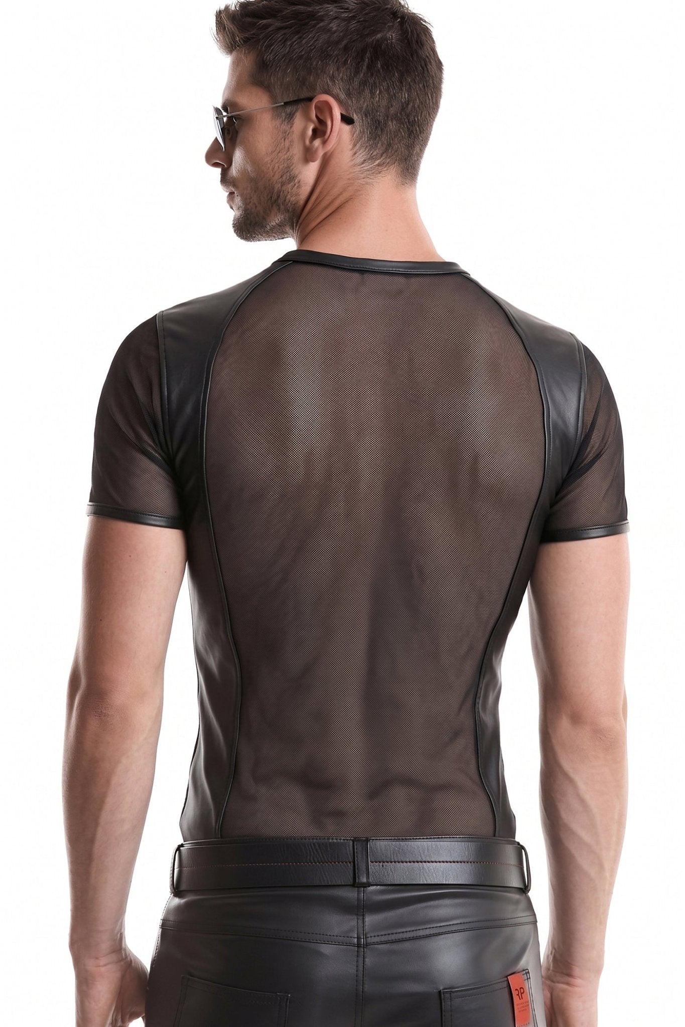 Herren T-Shirt ADJonas001 schwarz - 2XL - Regnes Fetish Planet - Shop Deutschland Noodosz