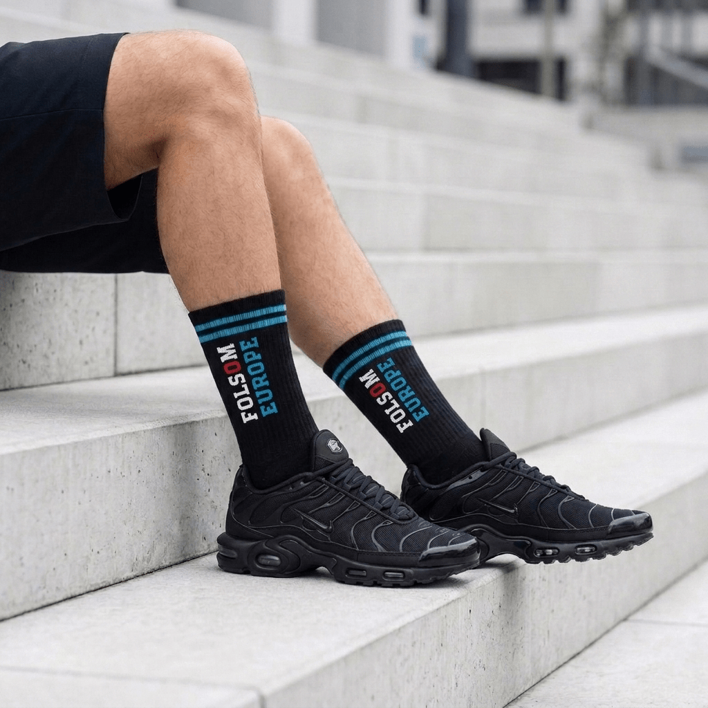 FOLSOM EUROPE x Sk8erboy® GOOD BOY Socks schwarz - Sk8erboy® - Shop Deutschland Noodosz