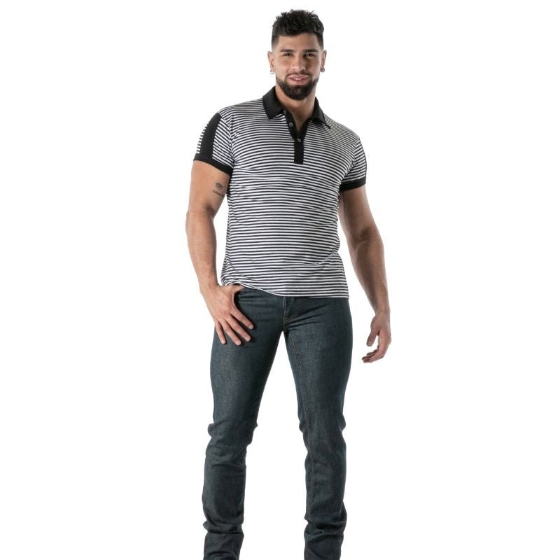Sailor Stripe Polo, Poloshirt, Polohemd - TOF Paris - Shop Deutschland Noodosz