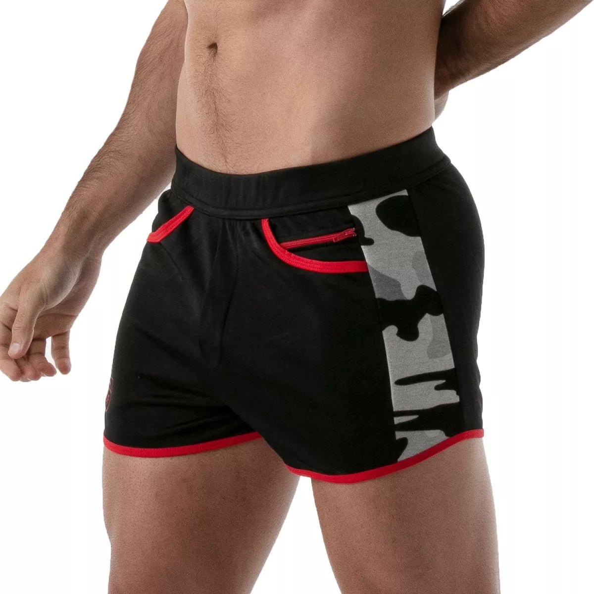 Camo Gym Shorts – Schwarz - TOF Paris - Shop Deutschland Noodosz
