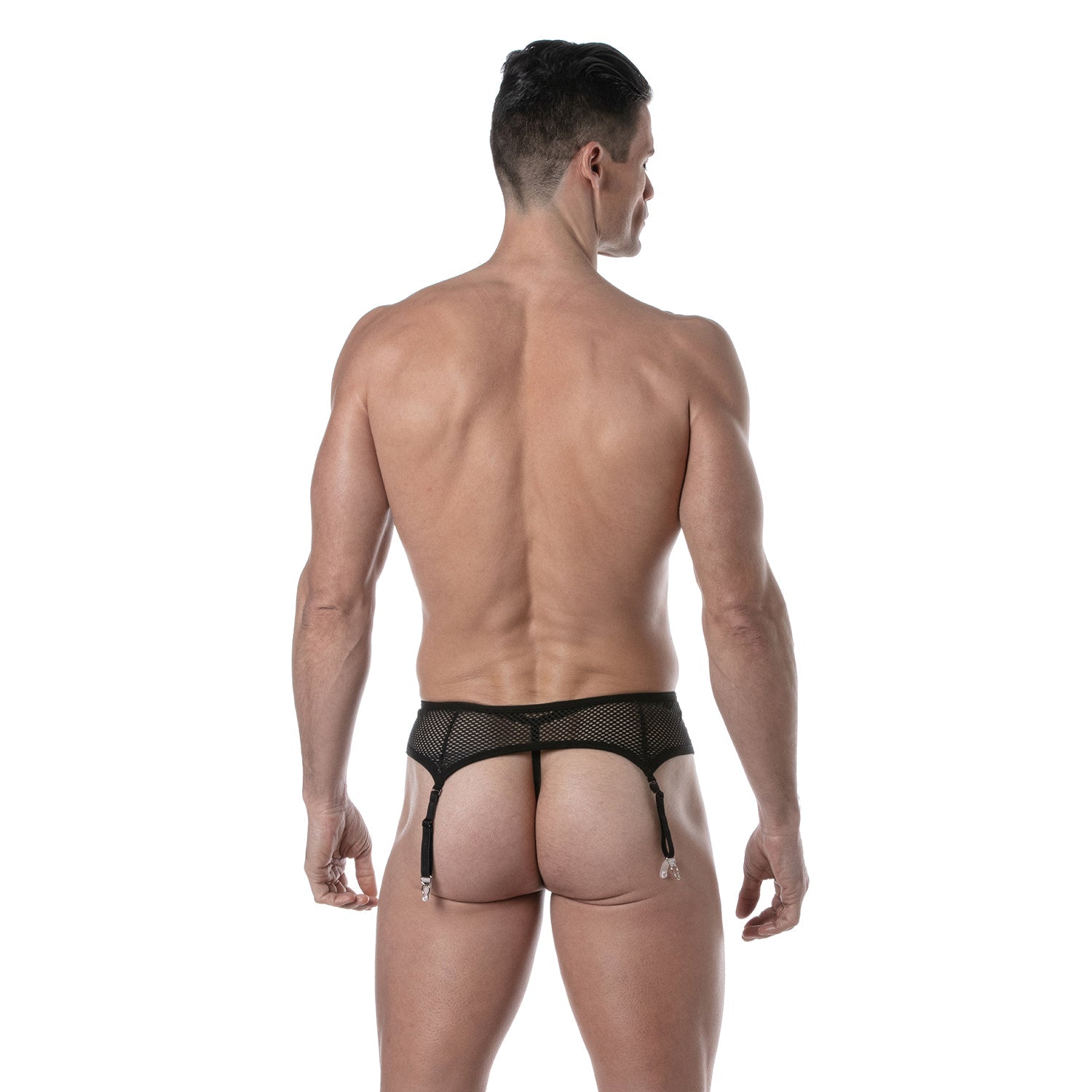 Circuit Netz - Strumpfhalter - Set – Schwarz - TOF Paris - Shop Deutschland Noodosz