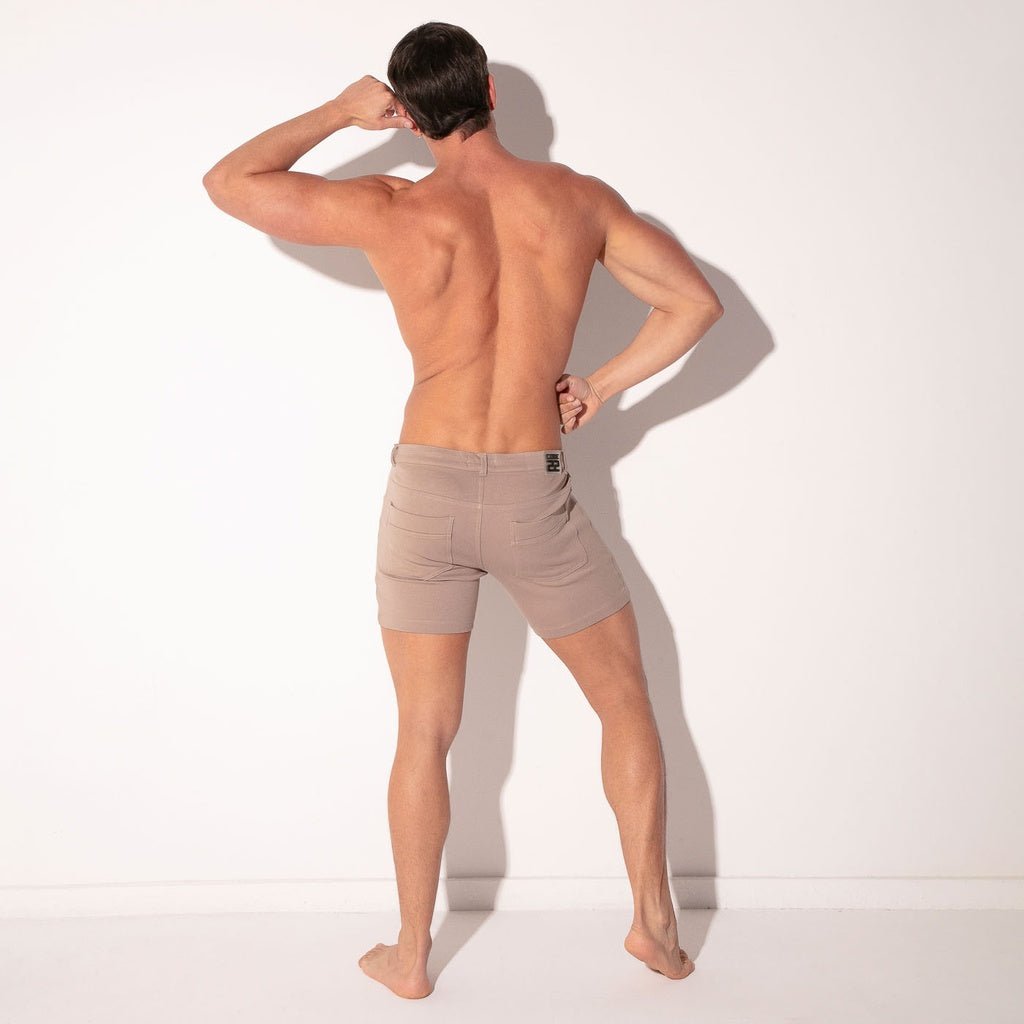 Code 22 - 5 POCKET STRETCH 9712S Chino Shorts Taube - kurze Hose - Code 22 - Shop Deutschland Noodosz