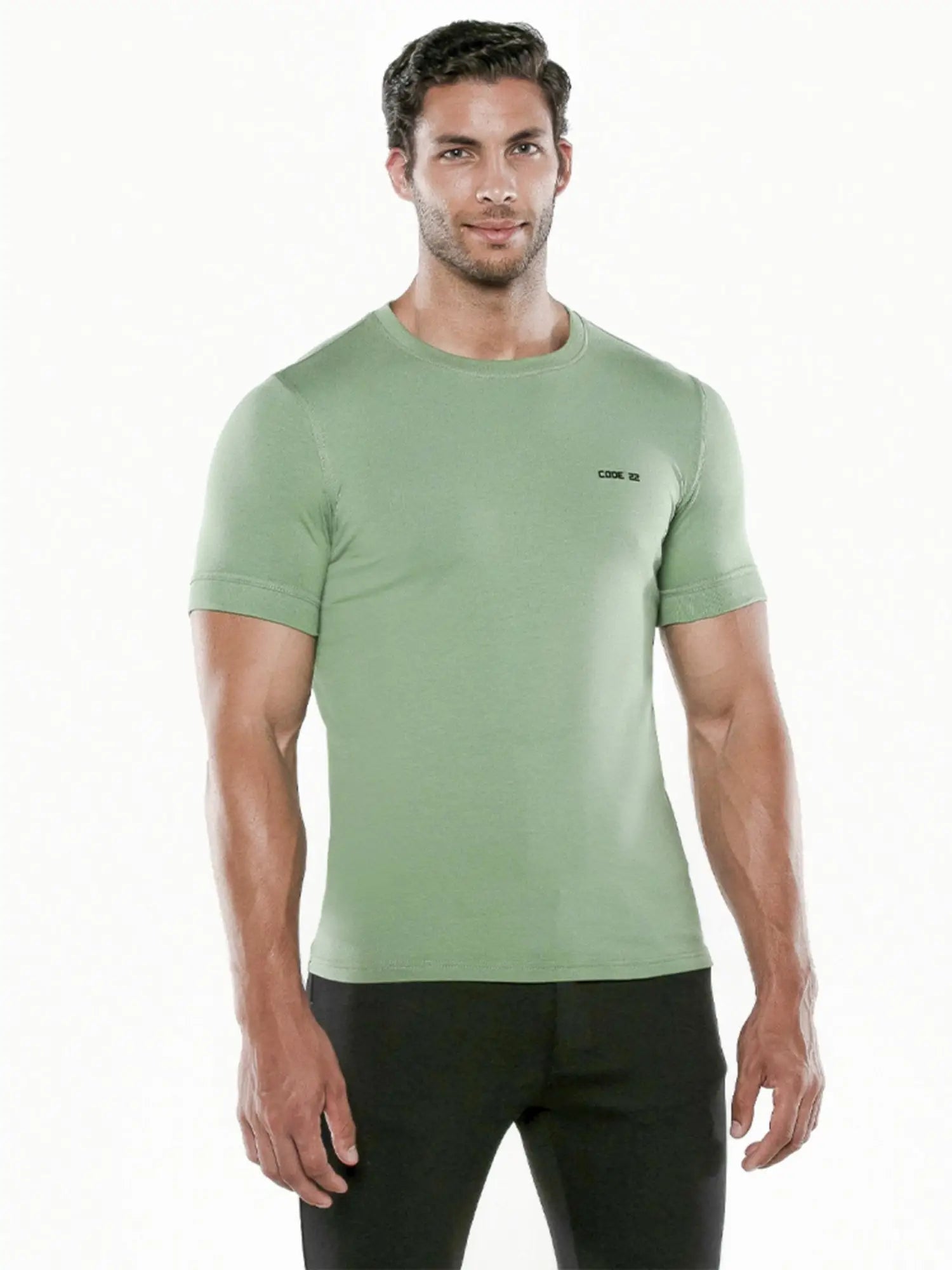 CODE 22 BASIC T-Shirt 3334 Baumwolle - noodosz CODE 22 BASIC T-Shirt 3334 Baumwolle Code 22 Kleidung & Accessoires:Herren:Herrenmode:Shirts & Hemden:T-Shirts nudosz.myshopify.com