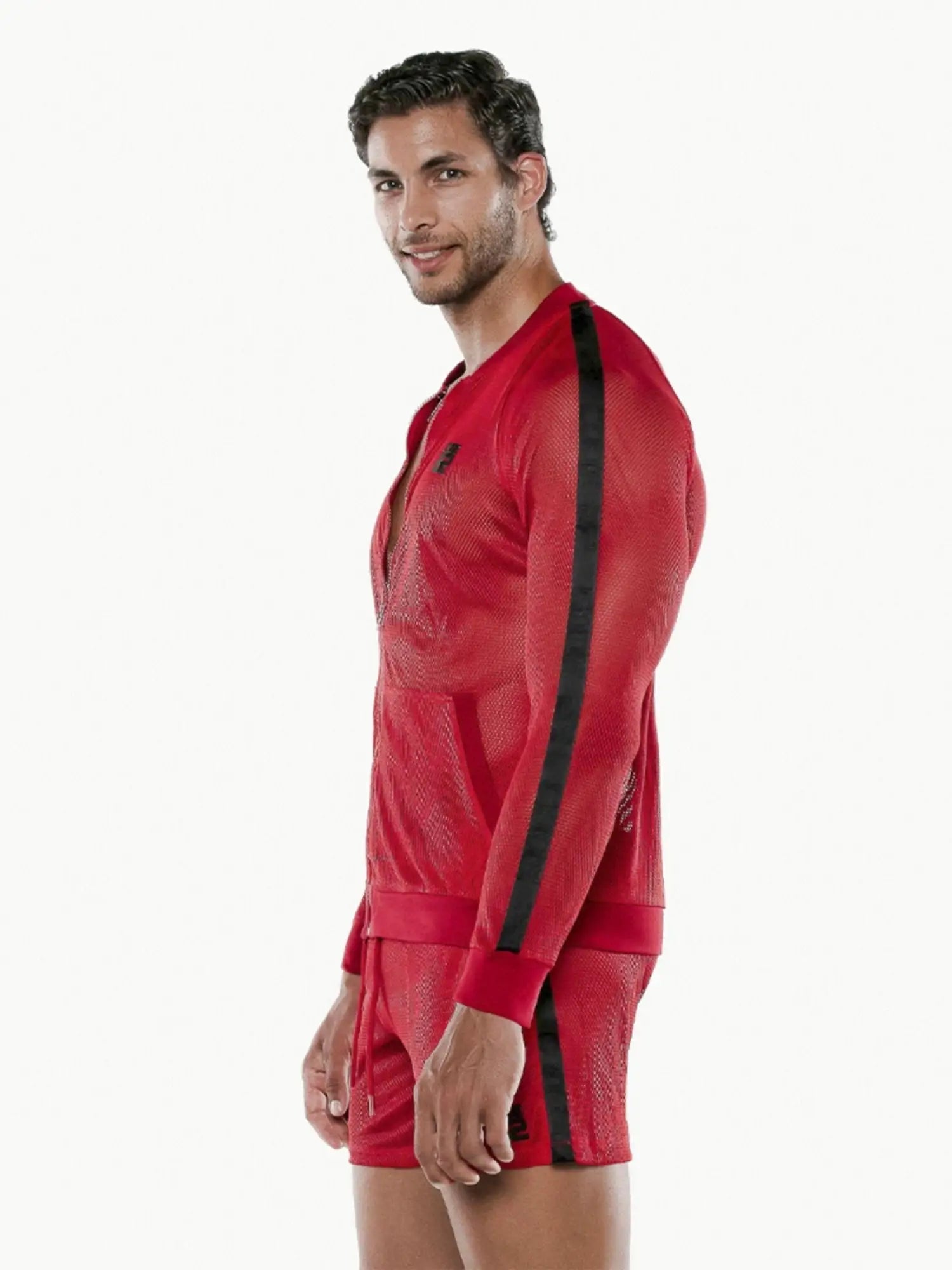 CODE 22 SEE THRU HOODY 9614 - noodosz CODE 22 SEE THRU HOODY 9614 Code 22 Kleidung & Accessoires:Herren:Herrenmode:Jacken, Mäntel & Westen nudosz.myshopify.com