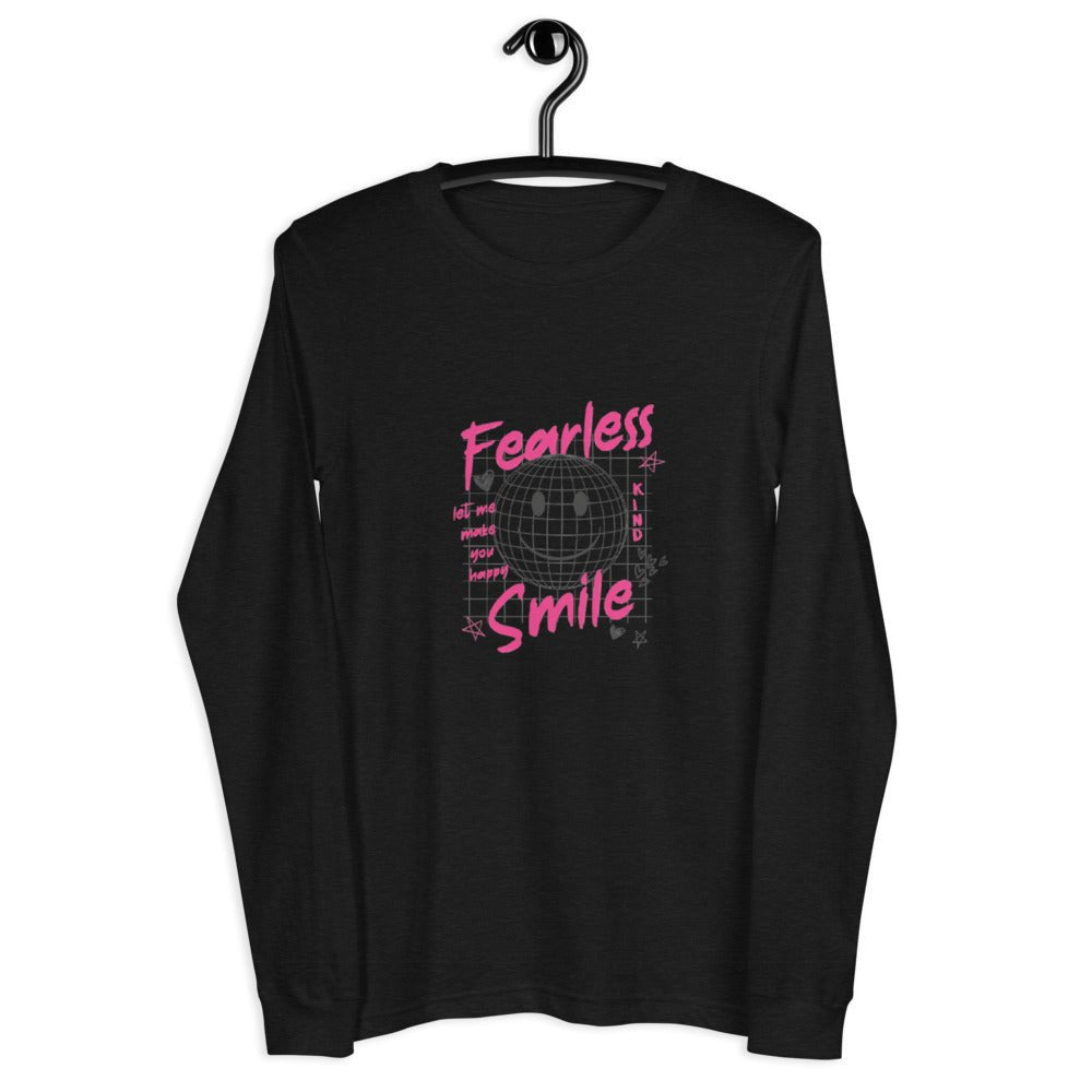 Fearless Smile Langarmshirt - NiZED - Shop Deutschland Noodosz