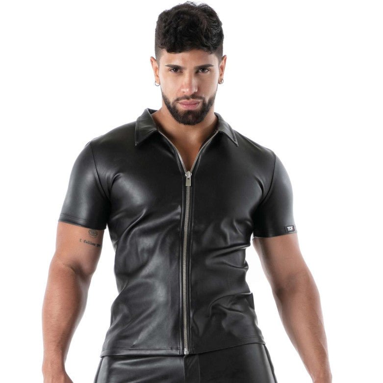 Kinky Reißverschluss - Weste – Schwarz - TOF Paris - Shop Deutschland Noodosz