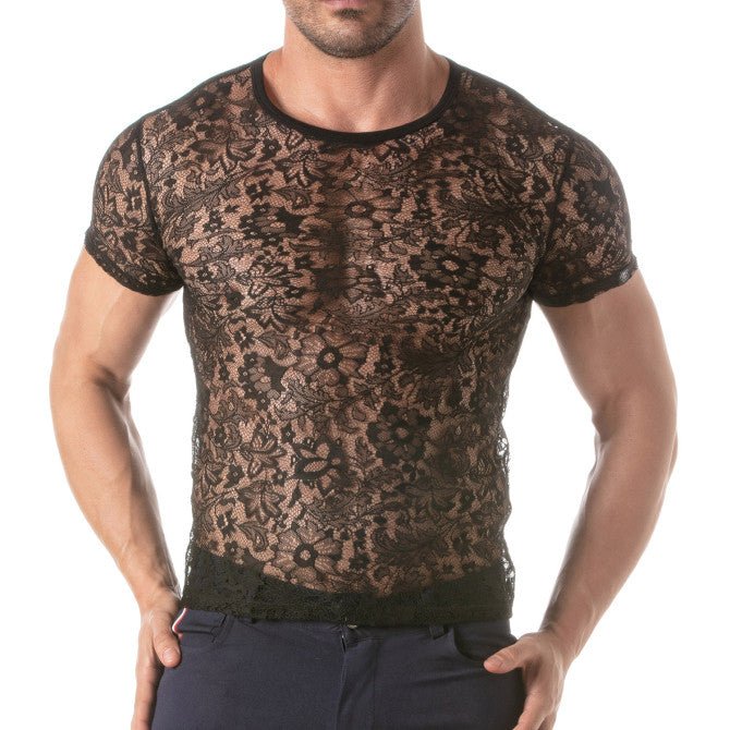 Spitzen - T-Shirt - TOF Paris - Shop Deutschland Noodosz