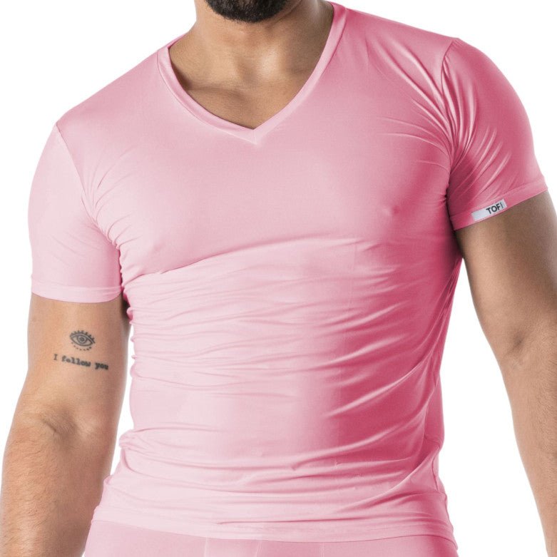 Mon Amour Microfiber T-Shirt Pink - TOF Paris - Shop Deutschland Noodosz