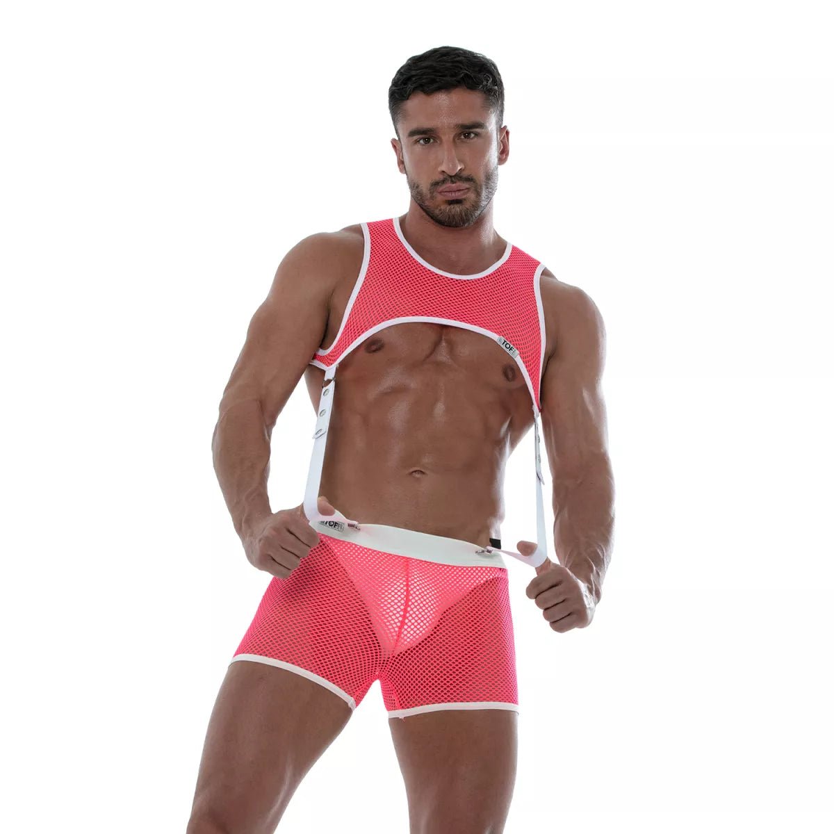 Neon Mesh Harness – Pink - TOF Paris - Shop Deutschland Noodosz