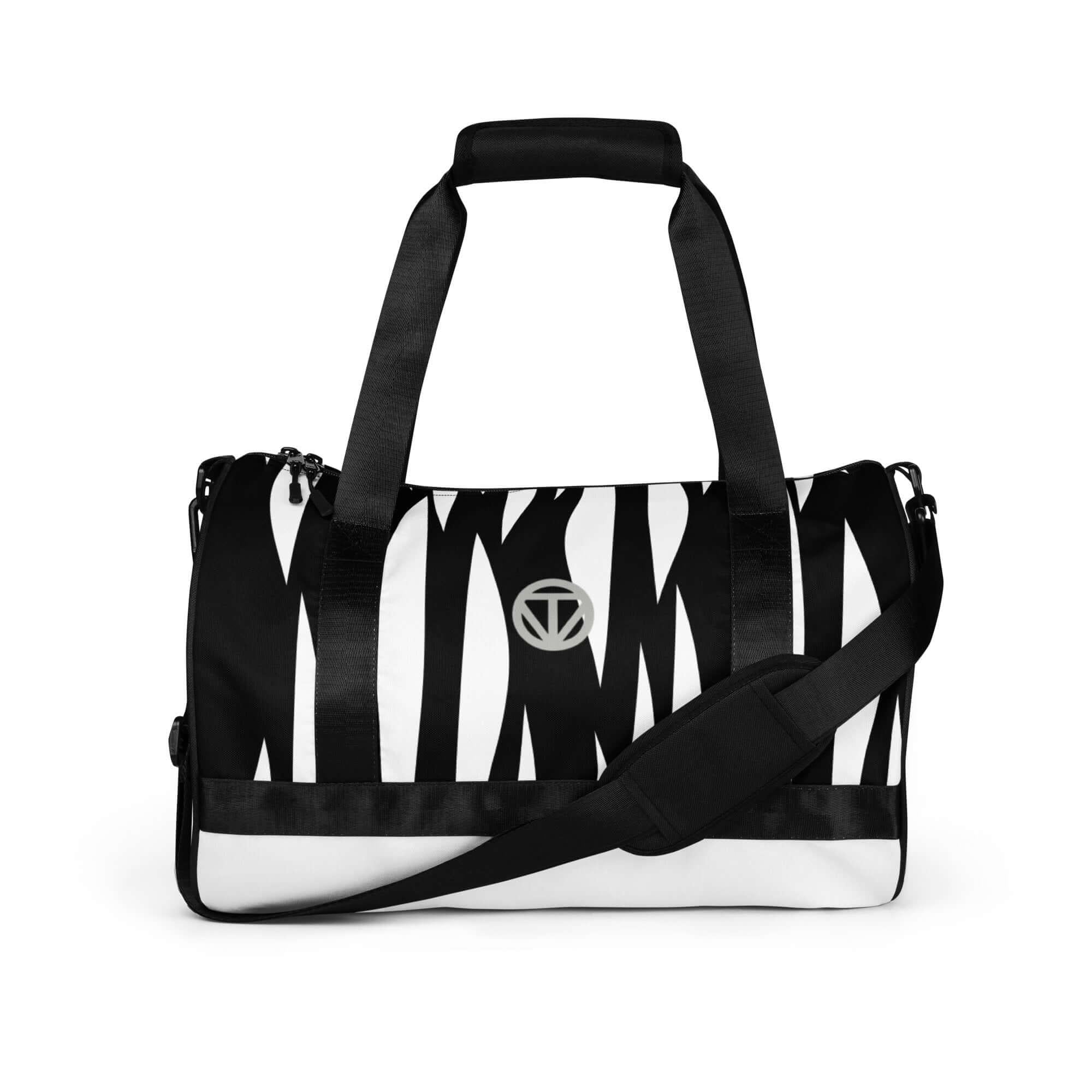 TOV Sporttasche | JUNGLE (Schwarz/Weiß) - Time Of Vibes - Shop Deutschland Noodosz