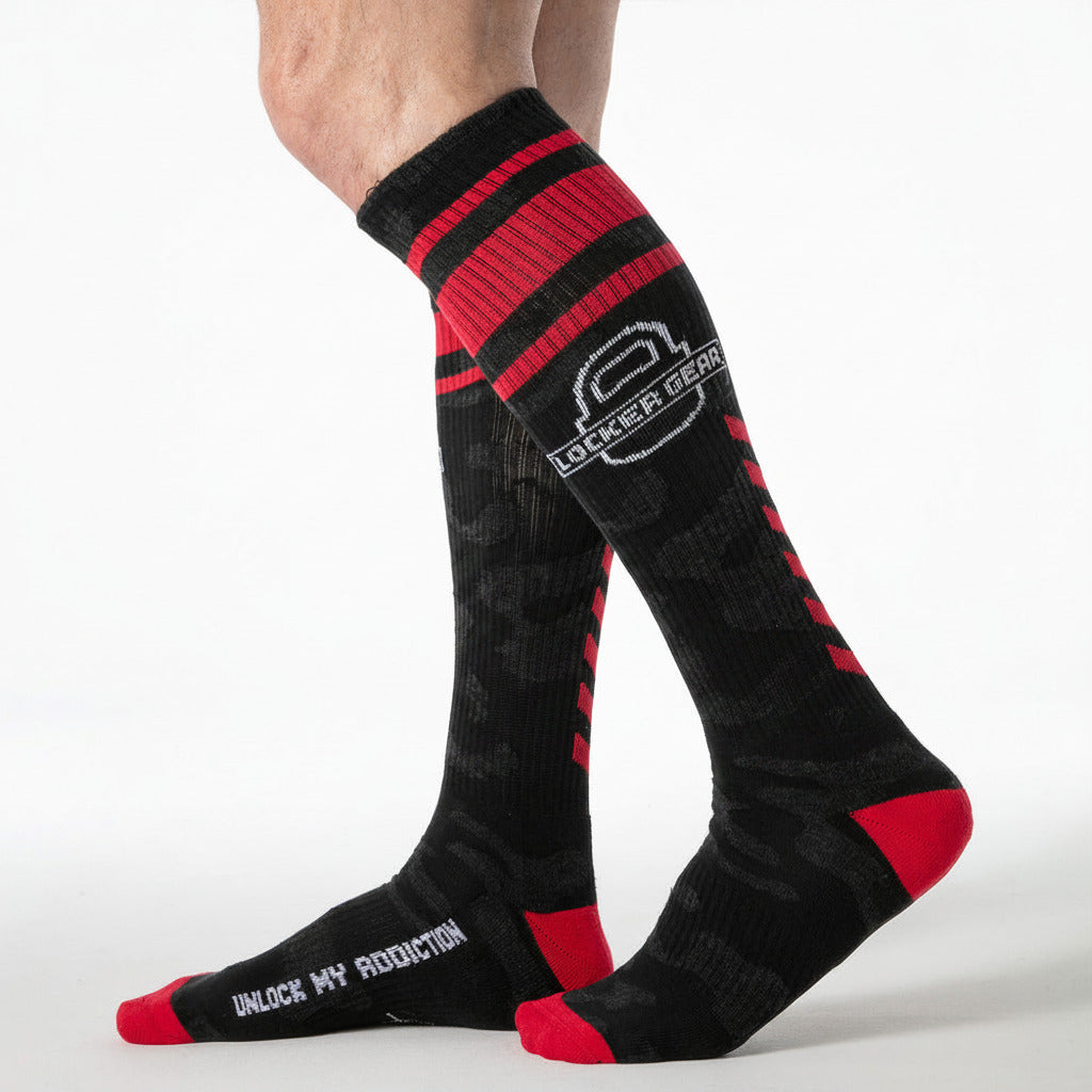 LOCKER GEAR KNEE HIGH SOCKS - LK1101