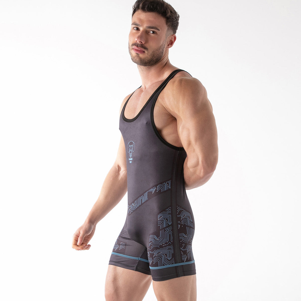 ID Party Singlet – Pup Schwarz-2
