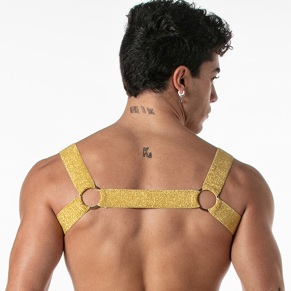 Party-Geschirr Schwarz-Gold-1