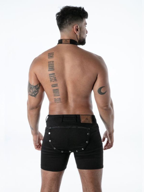 Raw Denim Collar Black Raw Denim Collar Black