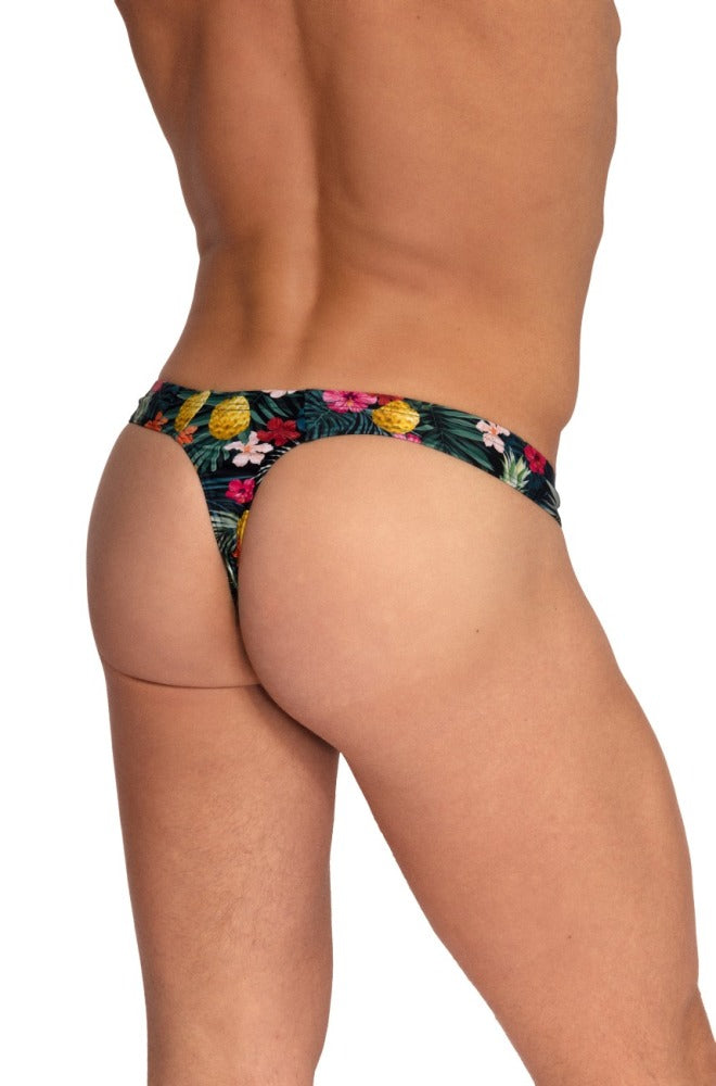 Sunstring BLU2553 – Badestring mit Tropical-Print