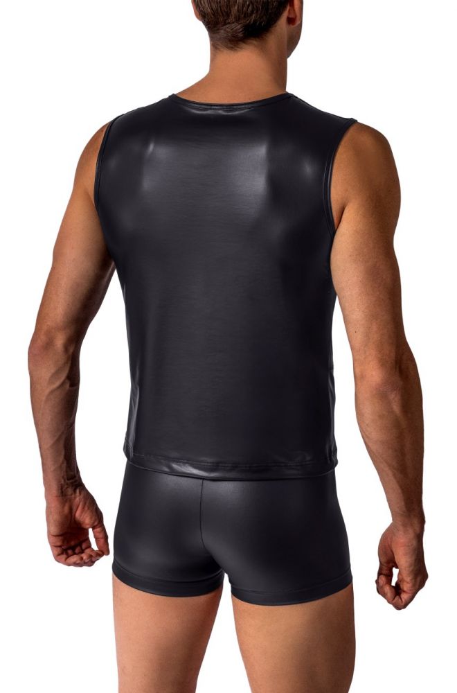 Zipped Vest M510 – ärmelloses Herren-Top schwarz mit Reißverschluss - MANSTORE - Shop Deutschland Noodosz