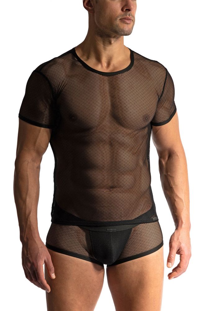 M2424 Casual Tee - transparentes T-Shirt - MANSTORE - Shop Deutschland Noodosz