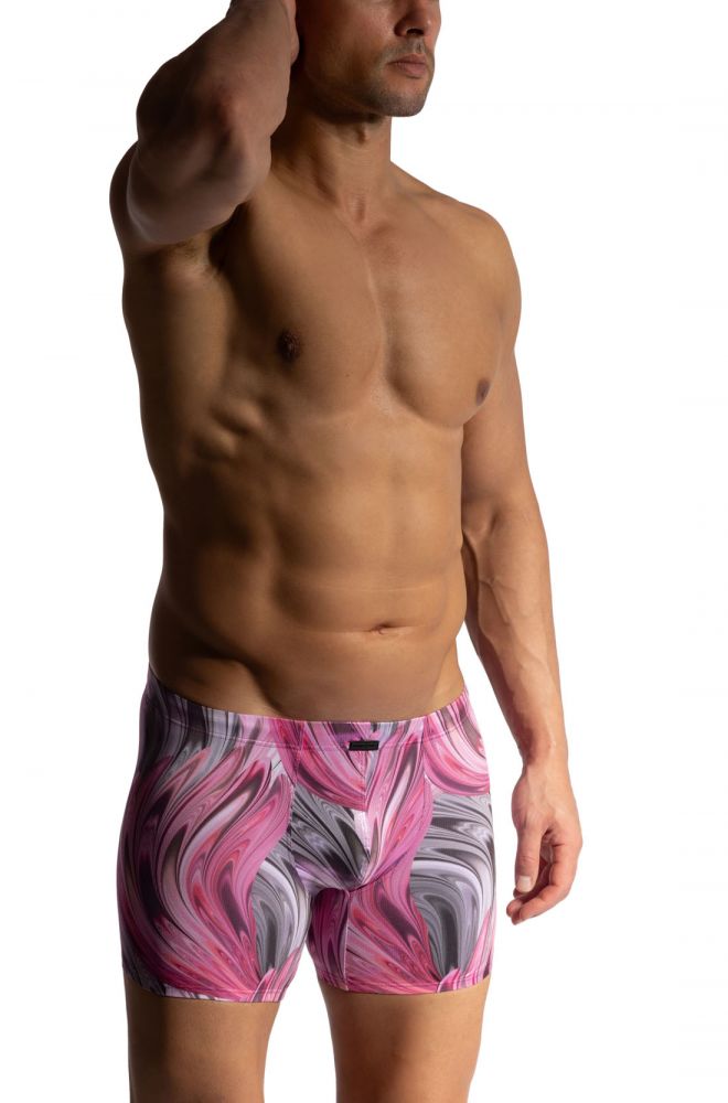 Herren Badehose Hip Boxer M2473 pink - MANSTORE - Shop Deutschland Noodosz