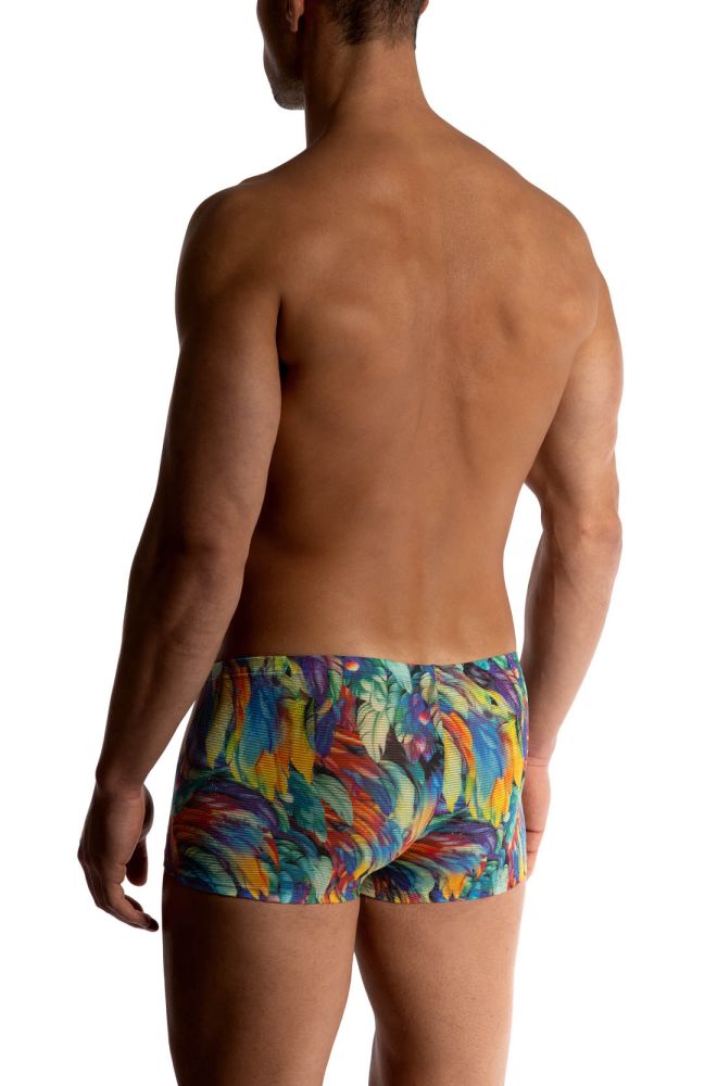 Herren Bungee Pants M2508 mit Feder-Print - MANSTORE - Shop Deutschland Noodosz