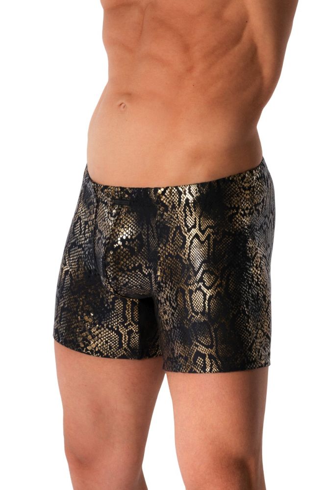 Herren Badehose & Unterhose in einem – Hip Boxer M2579 mit Schlangenprint - MANSTORE - Shop Deutschland Noodosz