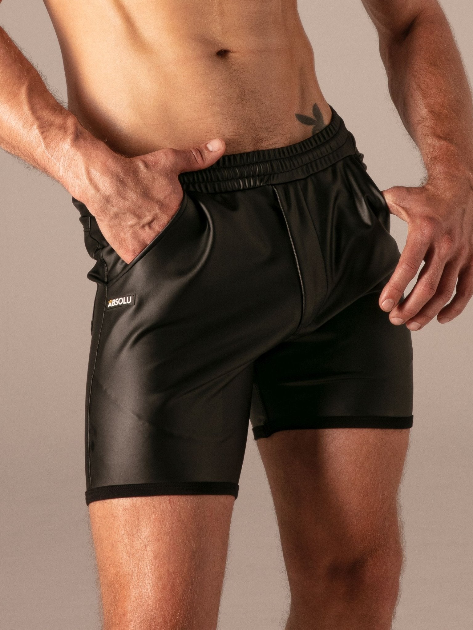 Master Ring Zip Shorts mit C-Ring - Absolu Male - Shop Deutschland Noodosz