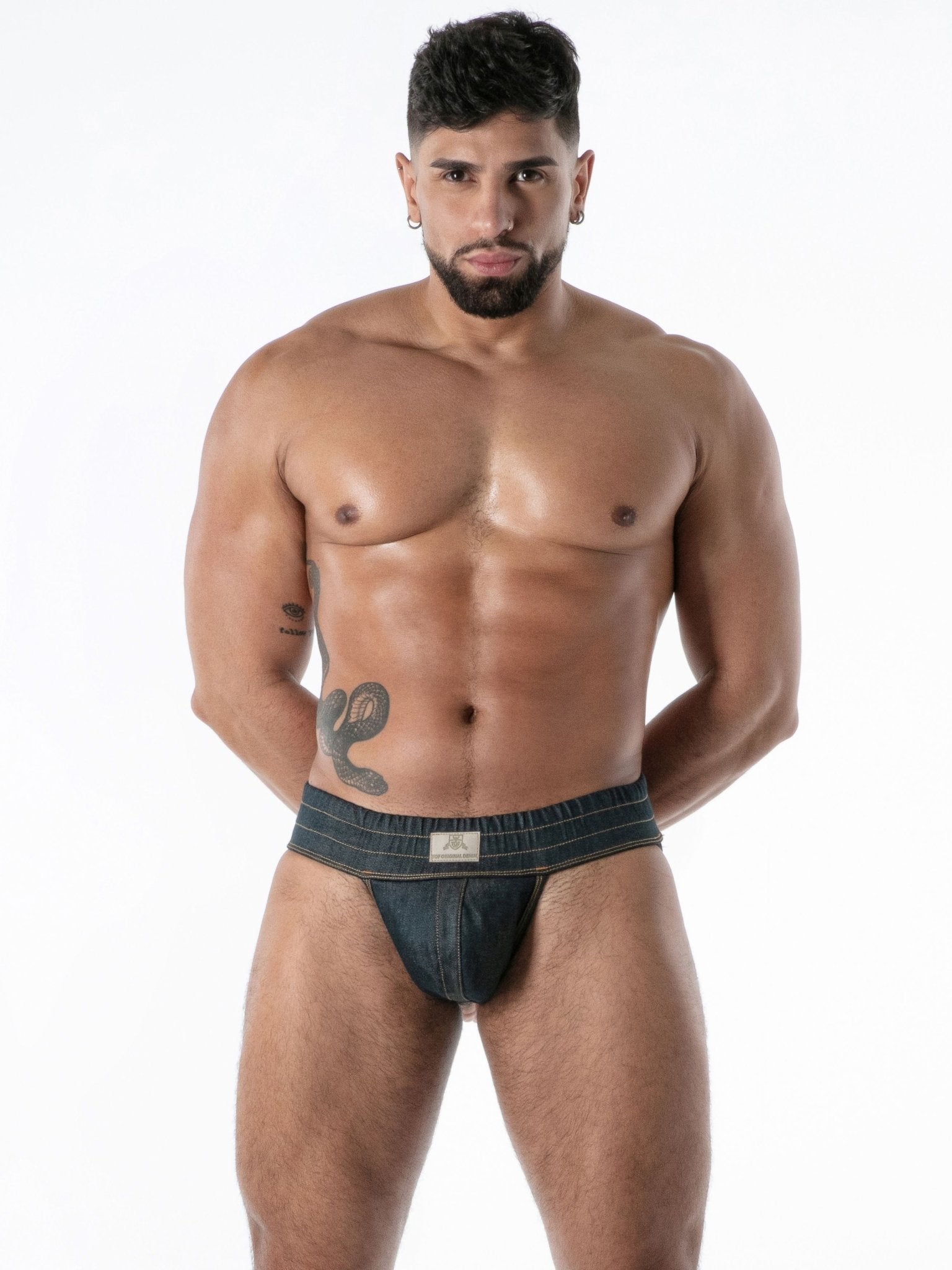 Raw Denim Jockstrap - TOF Paris - Shop Deutschland Noodosz