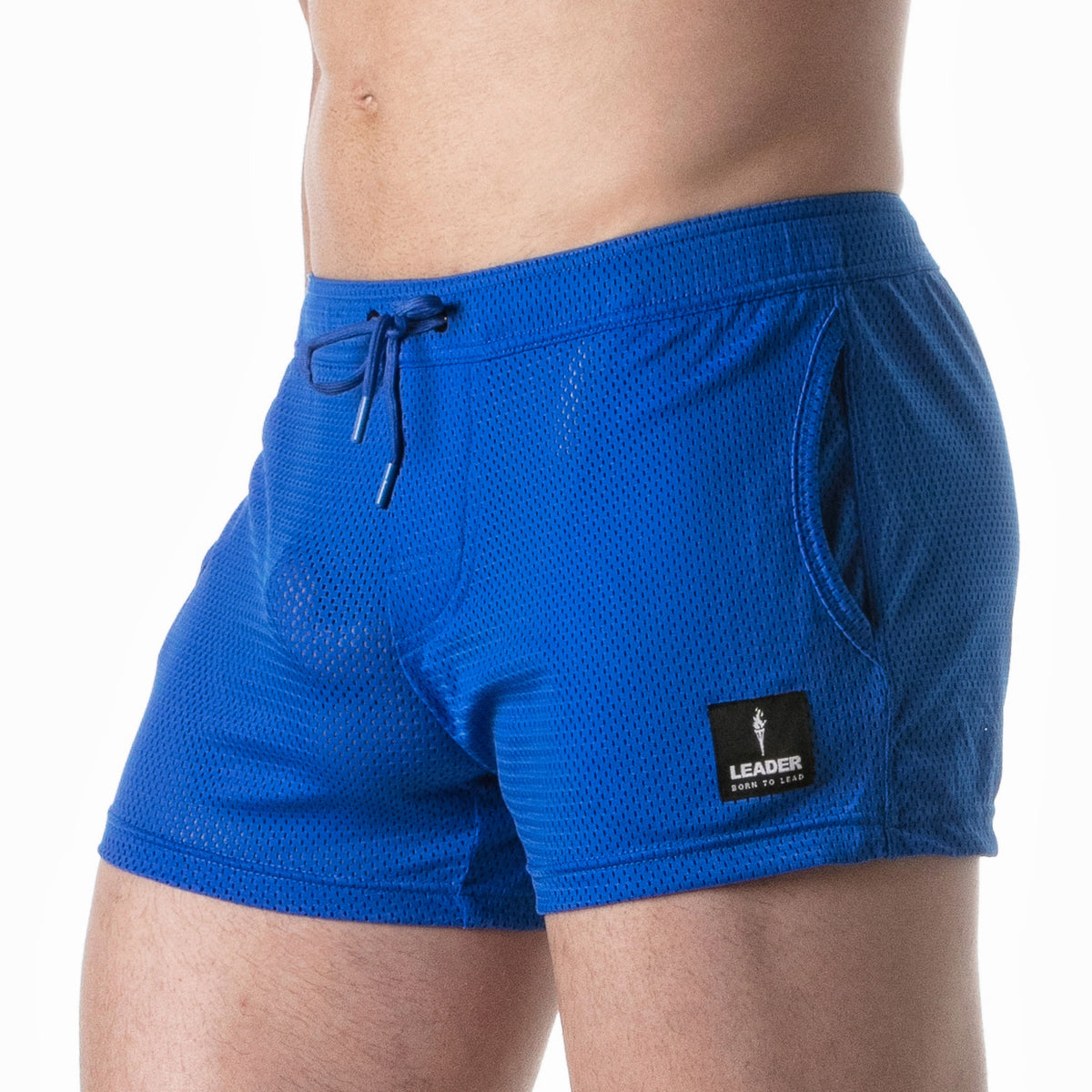 G.I. Booty Mesh-Shorts Blau-0