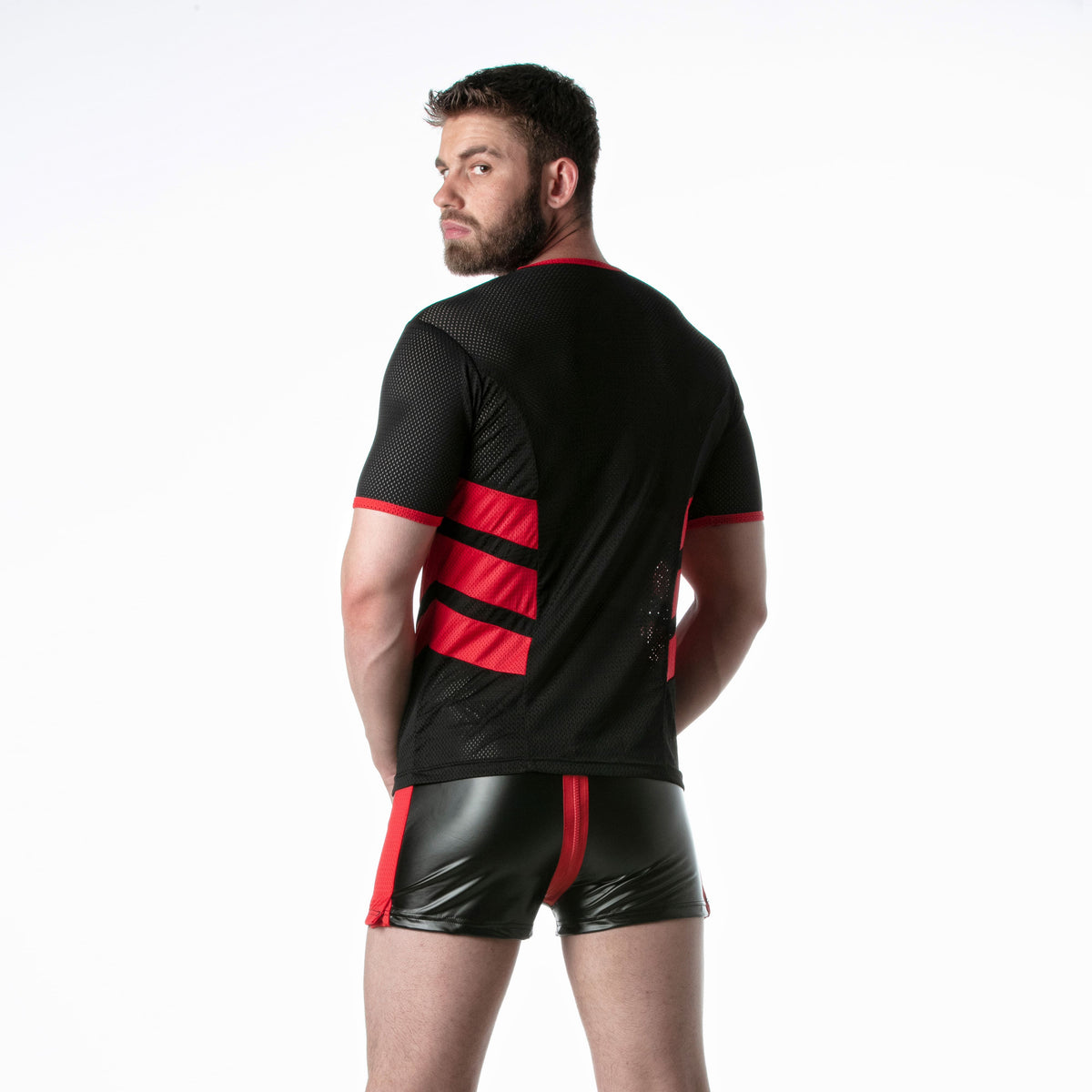 T-Shirt „Loaded“ Rot-4